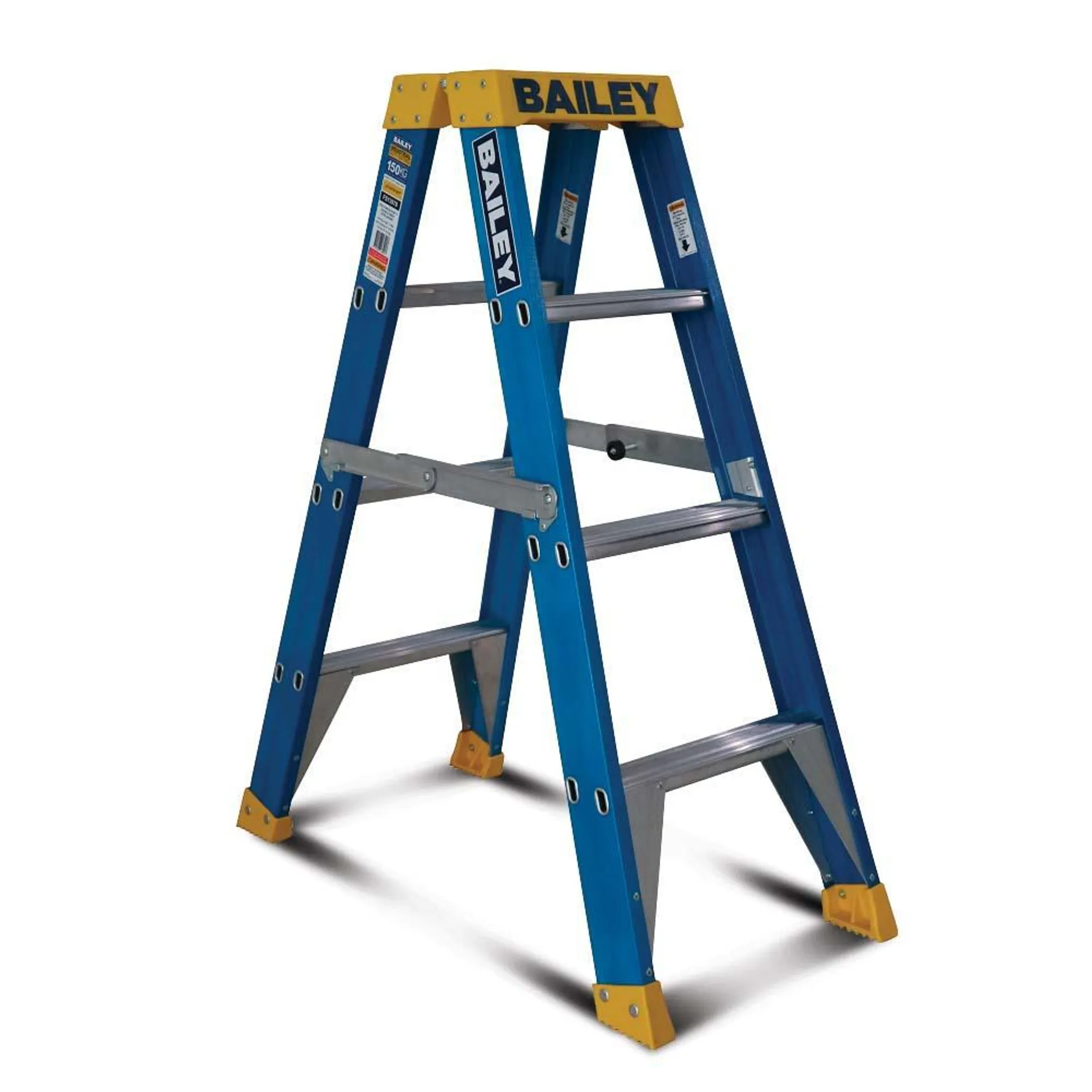 Bailey FS13978 150kg 1.2m 4 Step Fibreglass Double Sided Ladder