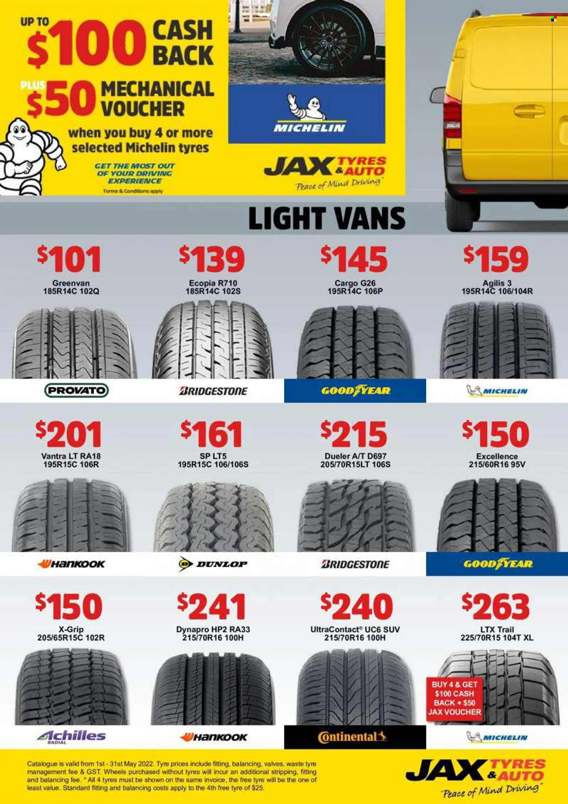 JAX Tyres Catalogue - 1 May 2022 - 31 May 2022. - Catalogue valid from 1 May to 31 May 2022 - page 7