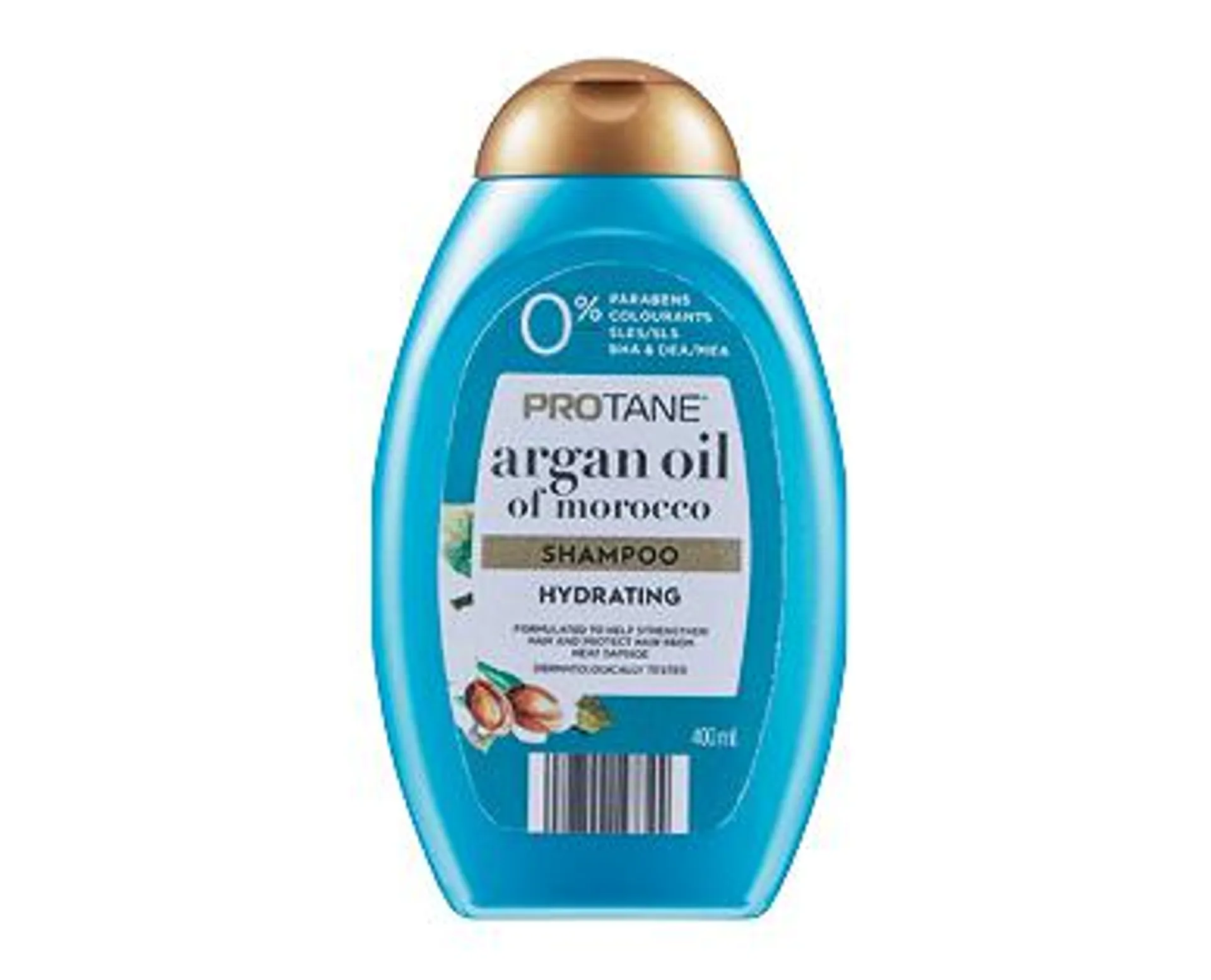 Protane Argan Oil or Coconut Milk Shampoo 400ml