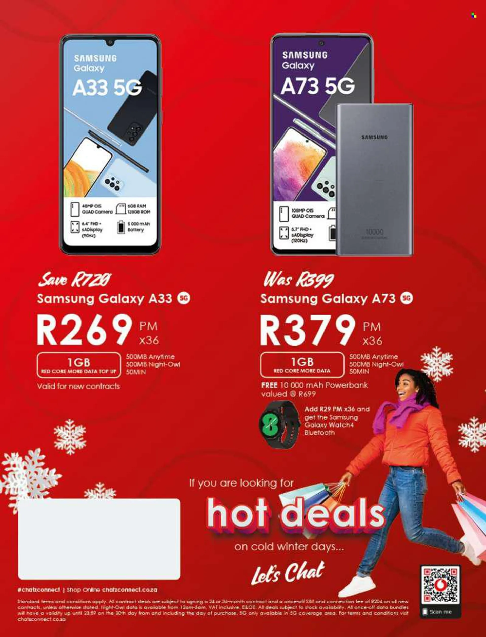 Chatz Connect catalogue  - 07/06/2022 - 06/07/2022 - Sales products - Samsung, Samsung Galaxy, power bank. Page 32.