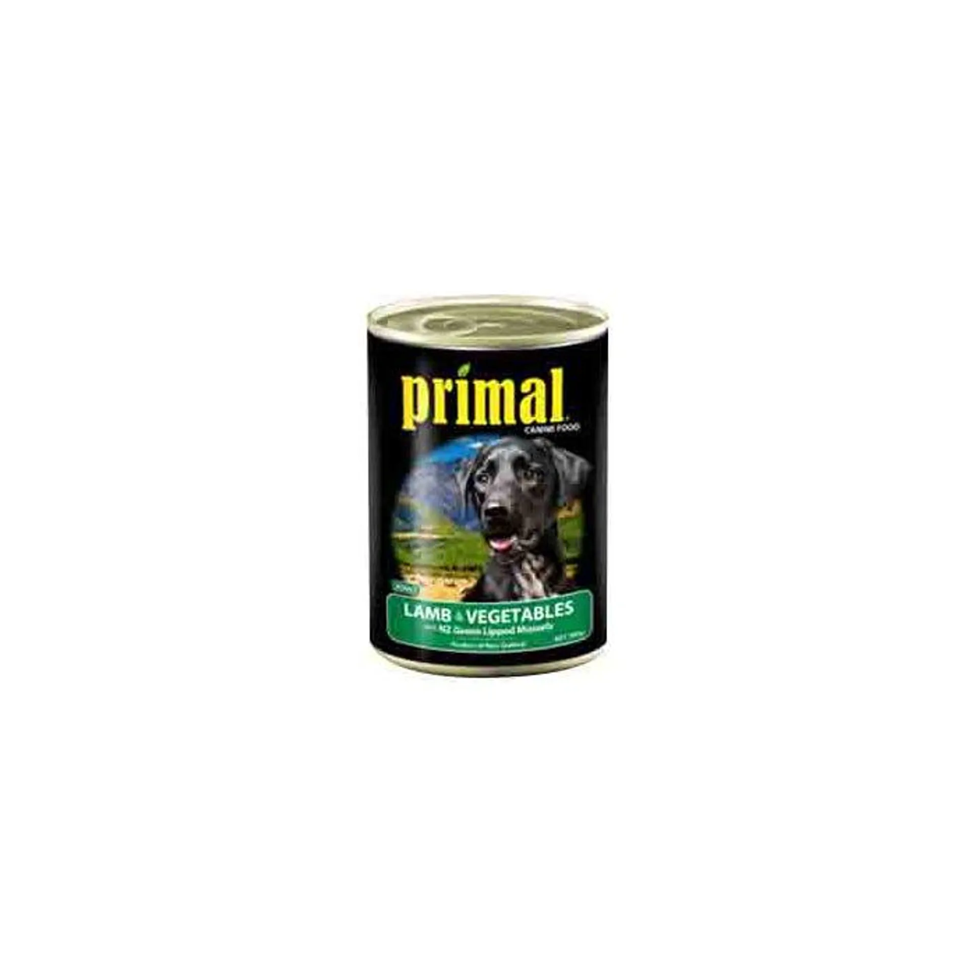 Primal Lamb & Vegetable Dog Food 390g