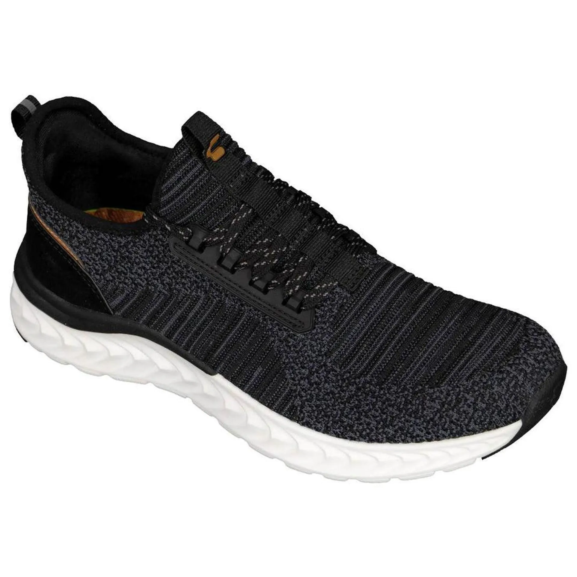 Tenis Charly Deportivos Ligeros Para Hombre Textil Negro