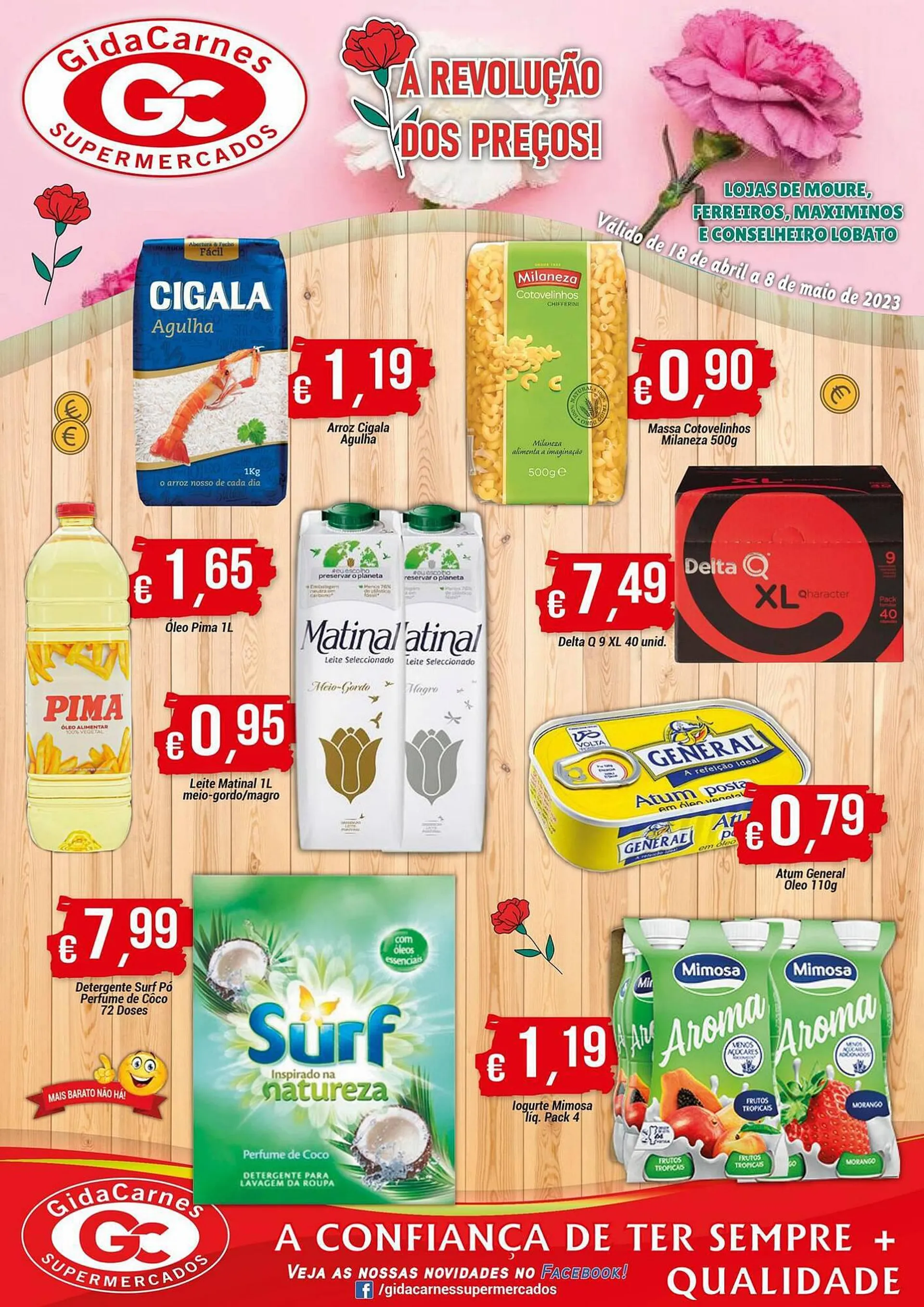 Folheto GidaCarnes Supermercados - 1