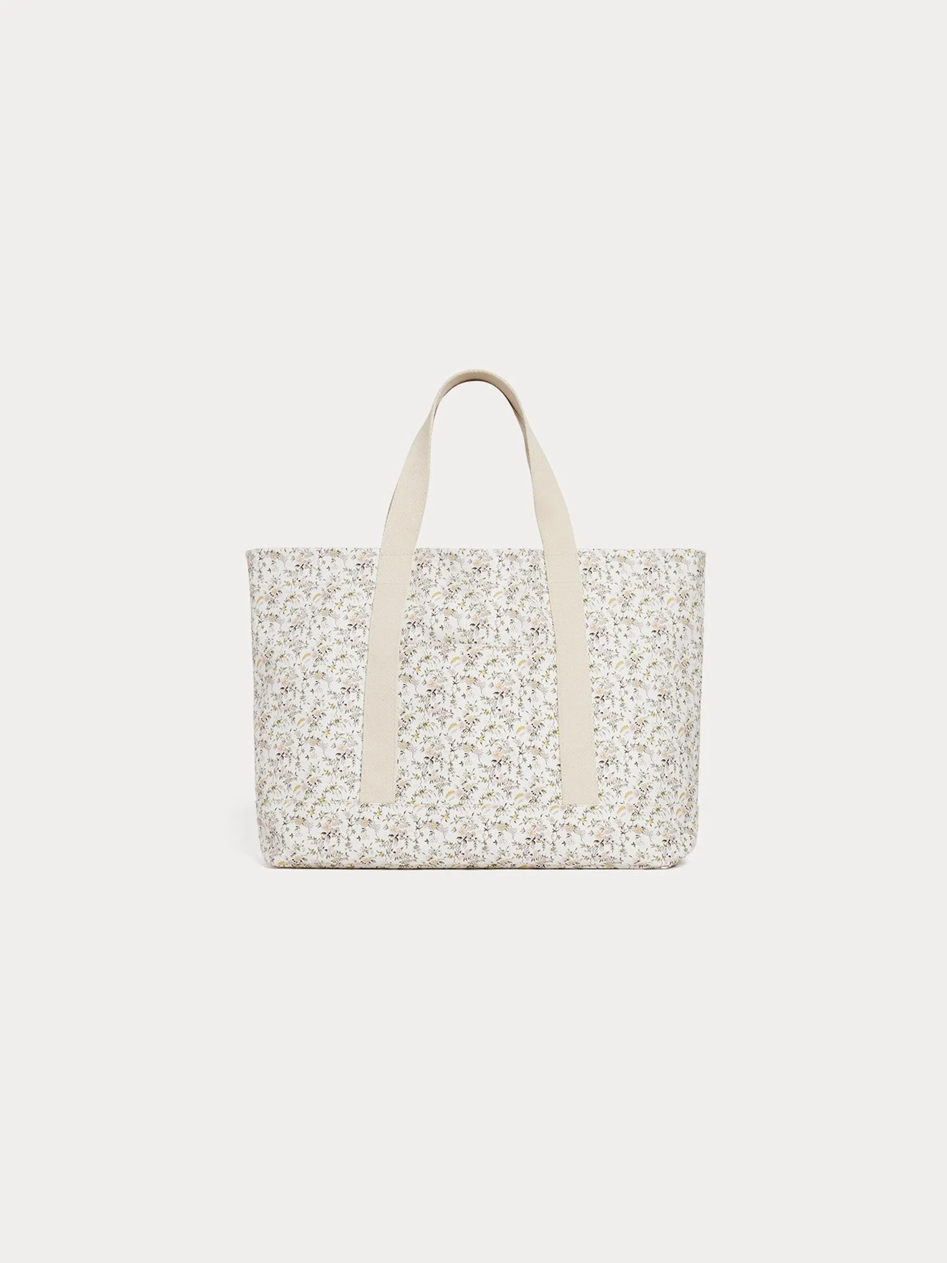 Cabas sac à langer Sweetie blanc lait