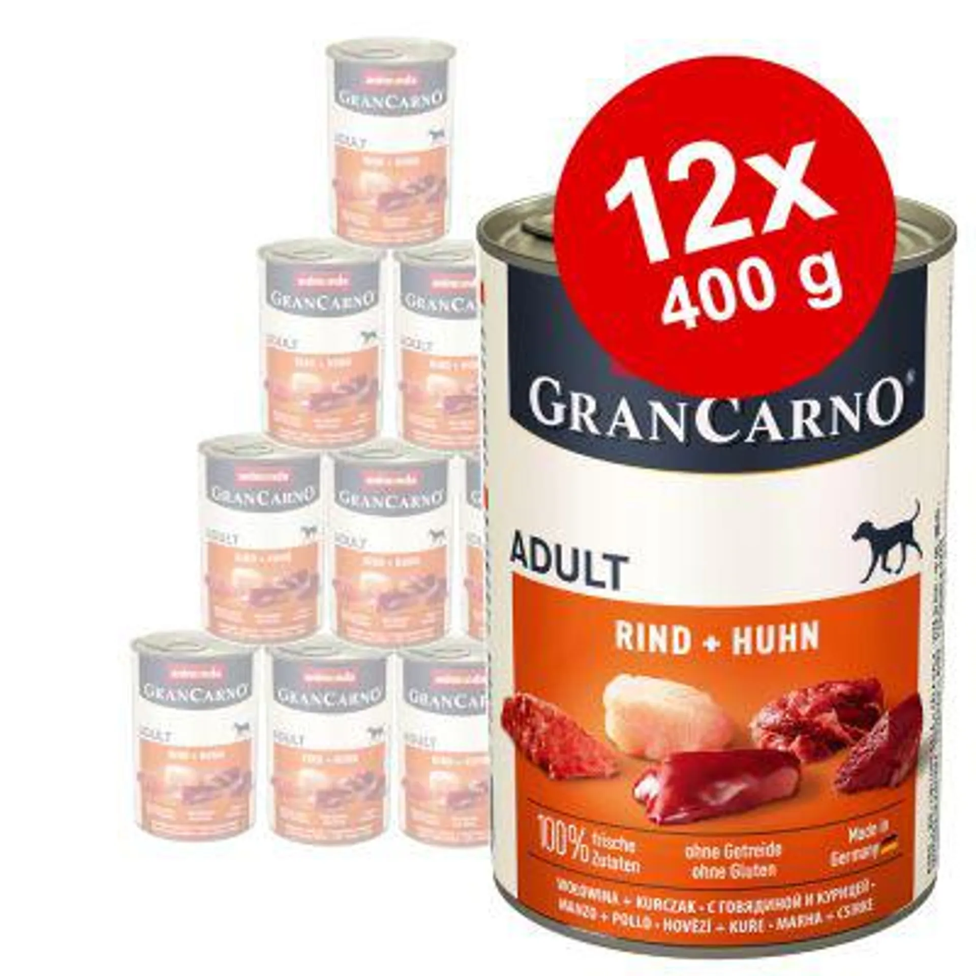 Animonda GranCarno Original 12 x 400 g - Pack económico