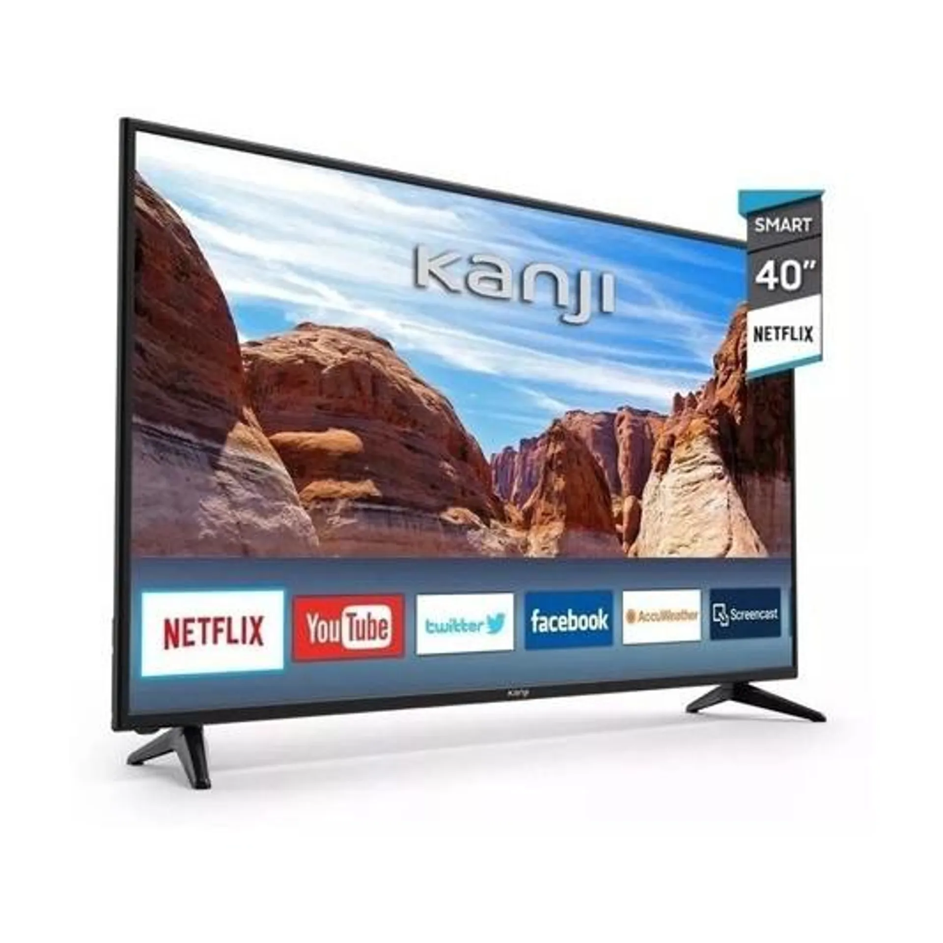 KANJI TV LED SMART 40" KJ-4XTL005 HD ULTRA BASS WI-FI TDA
