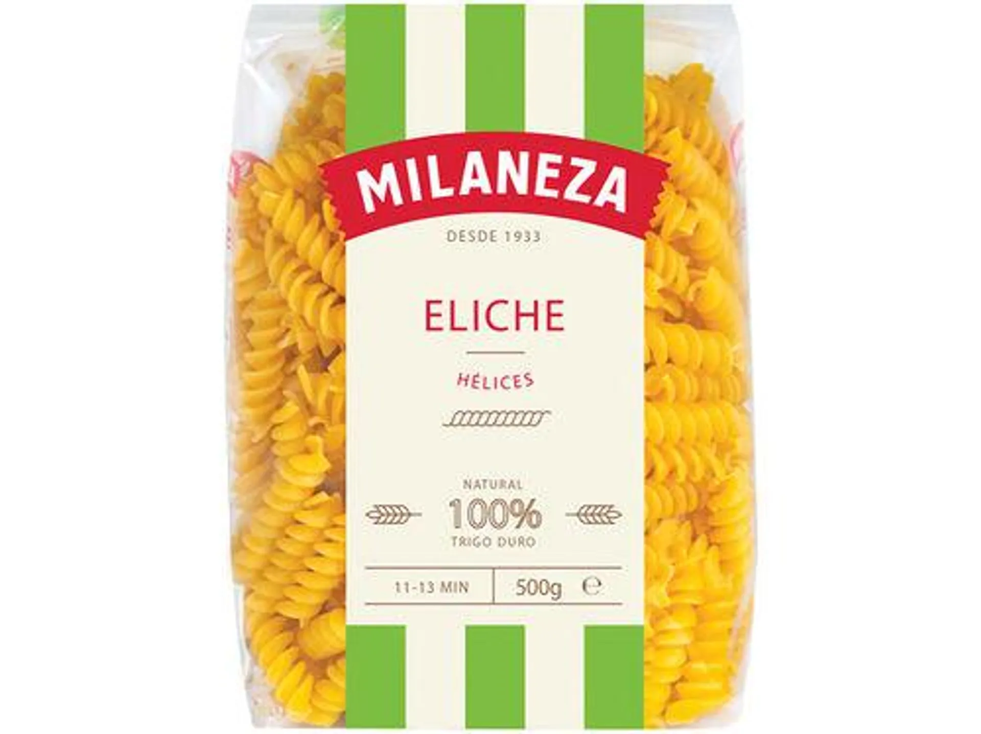 massas milaneza helices 500g