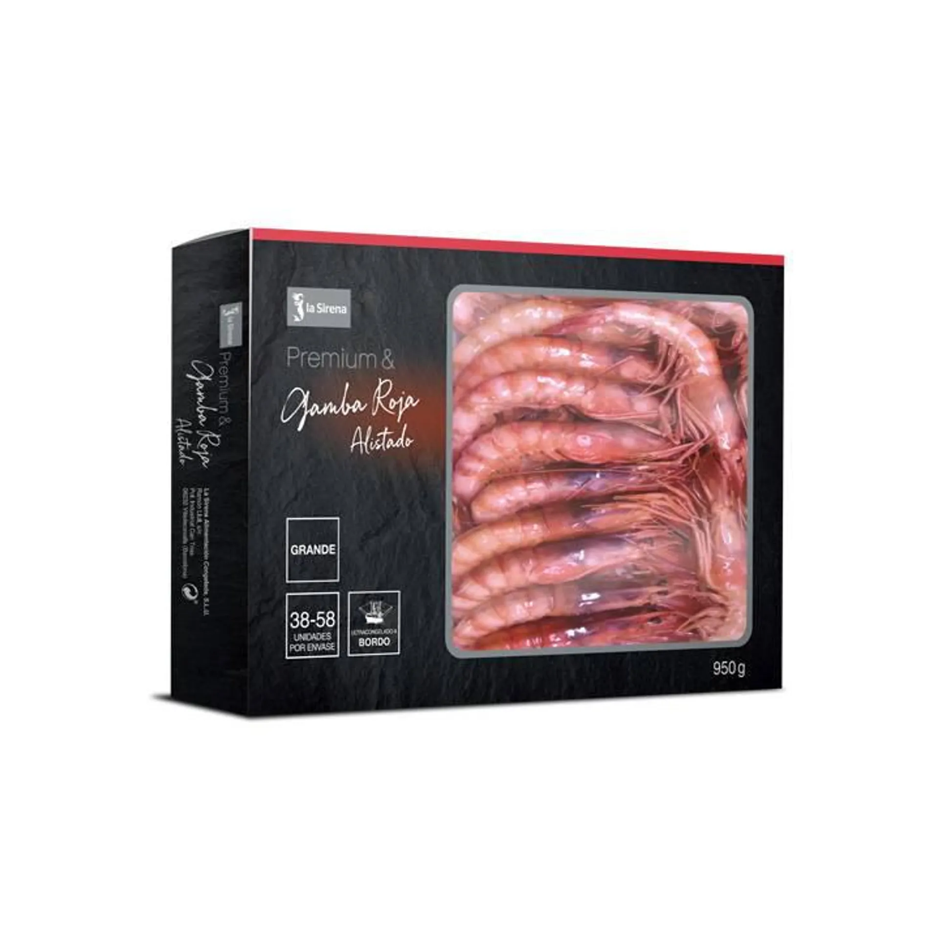 Gamba roja grande Premium