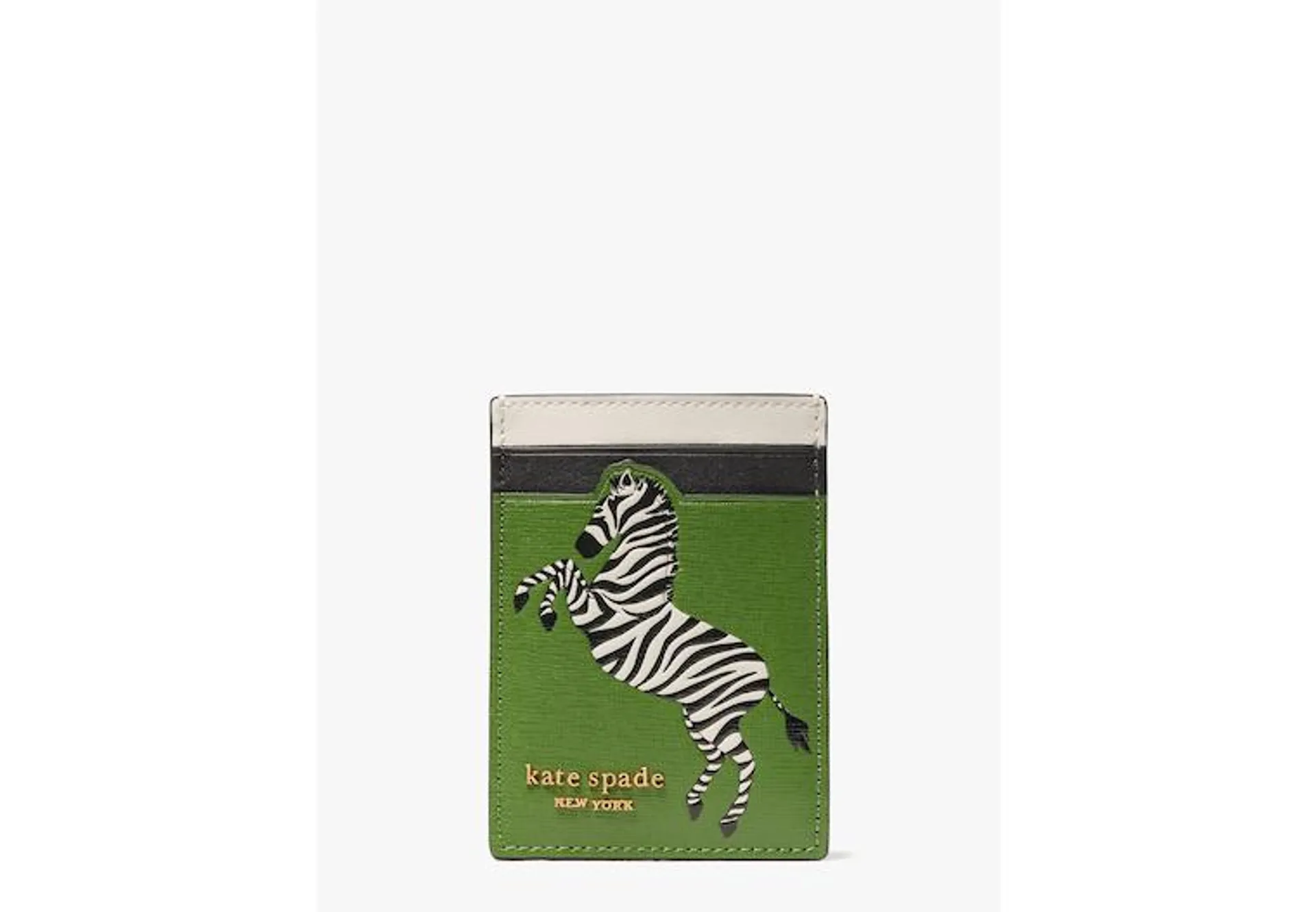 Ziggy Zebra Embellished Cardholder