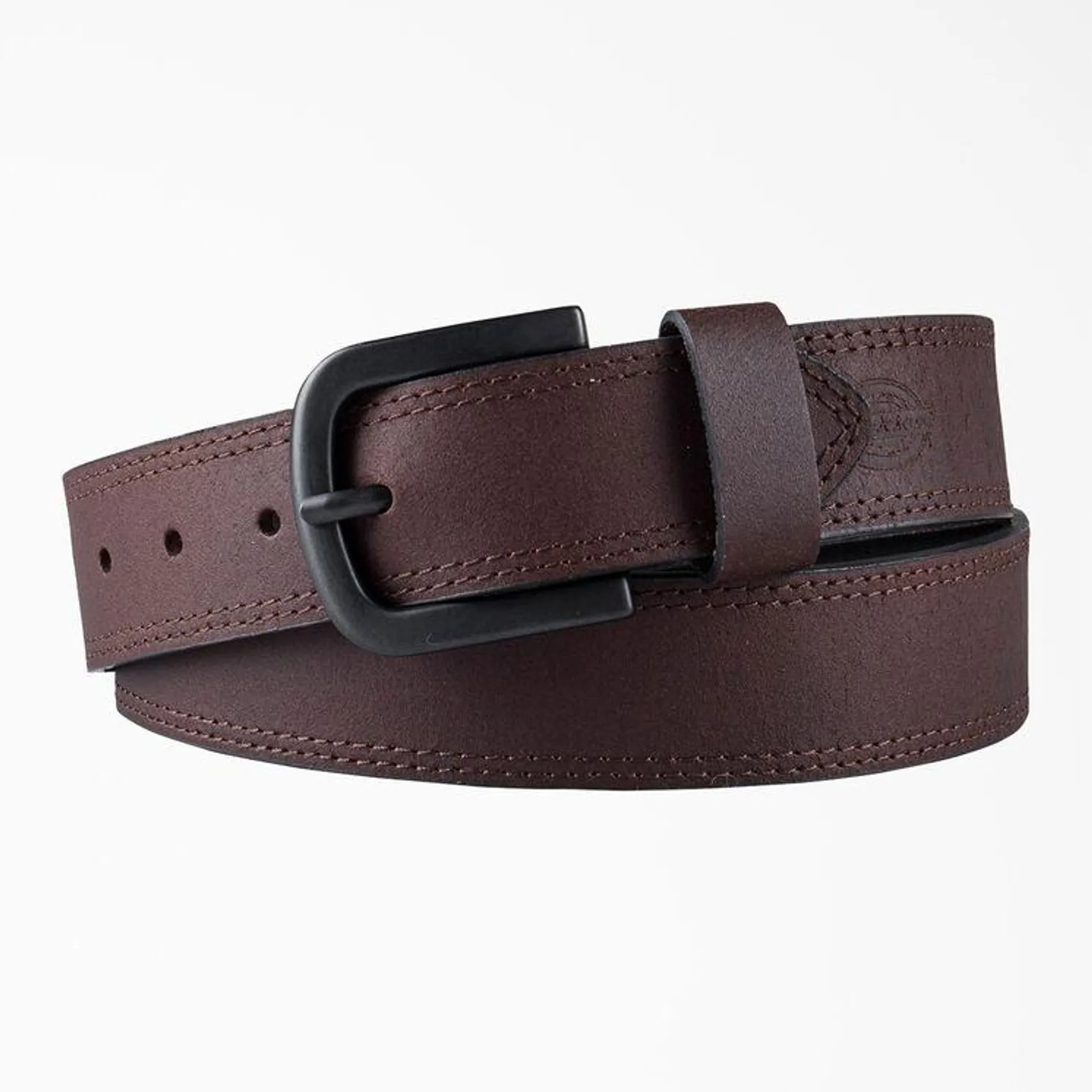 Casual Leather Belt, Tan