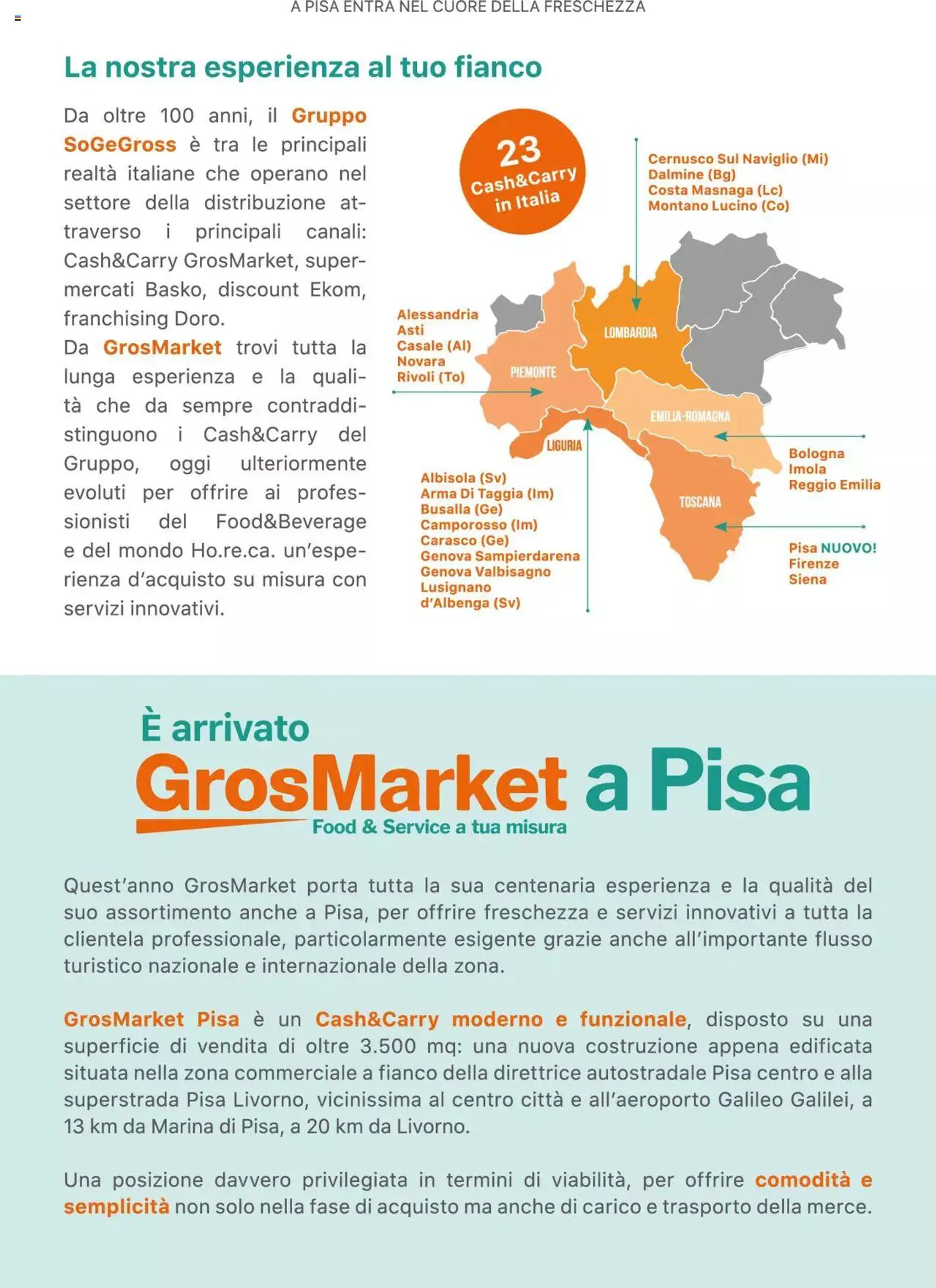 Sogegross - Brochure Apertura Pisa - 1