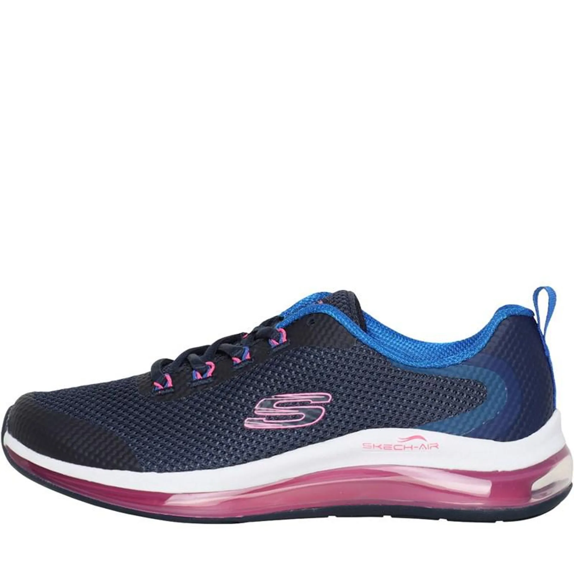 SKECHERS Womens Skech Air Element 2.0 Looking Fast Trainers Navy/Hot Pink