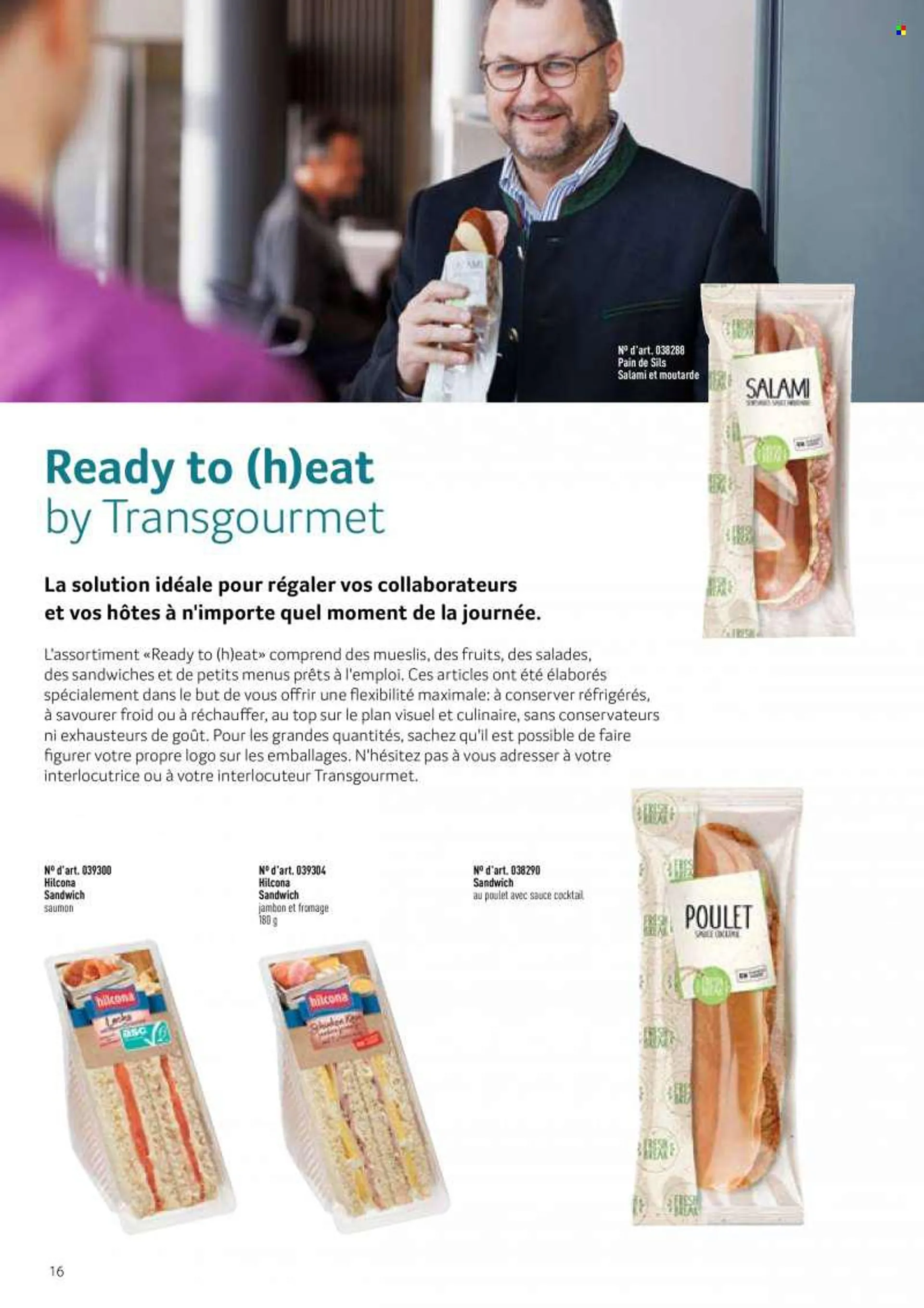 Prospekte TransGourmet - 11.5.2022 - 11.5.2024. von 11. Mai bis 11. Mai 2024 - Prospekt seite  16