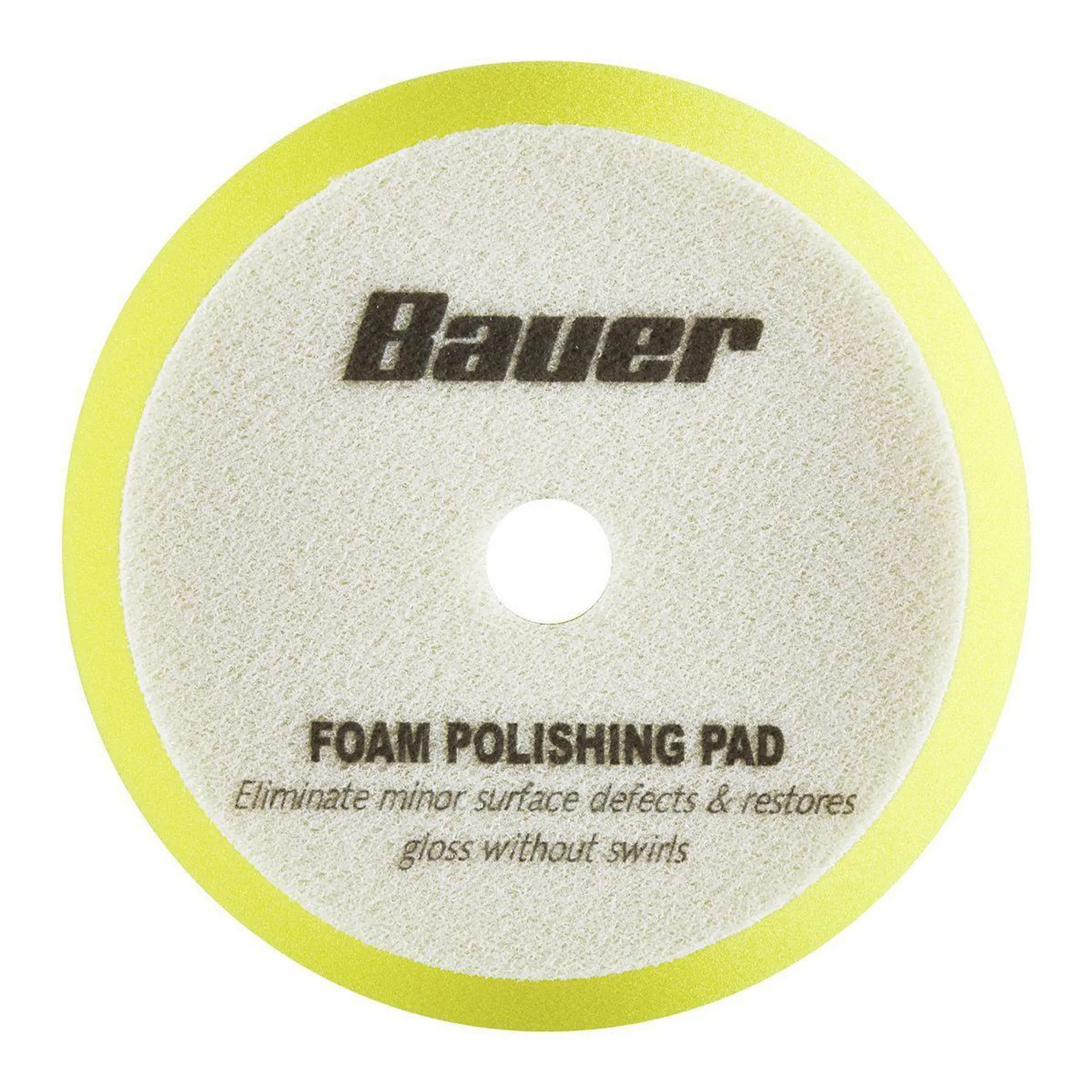 6 in. Fine Foam Polishing Pad - Yellow