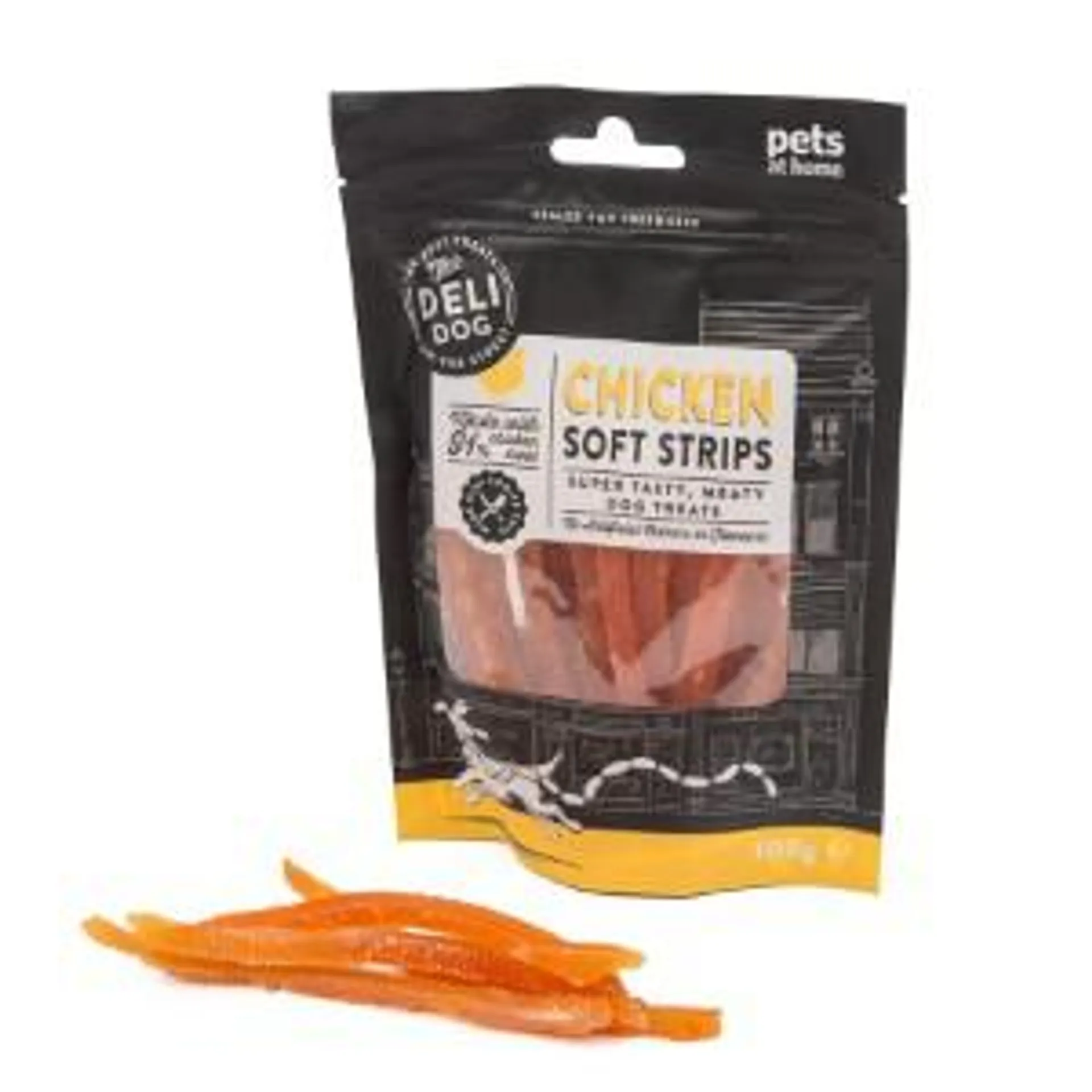 Deli Chicken Strips Dog Treat 100g