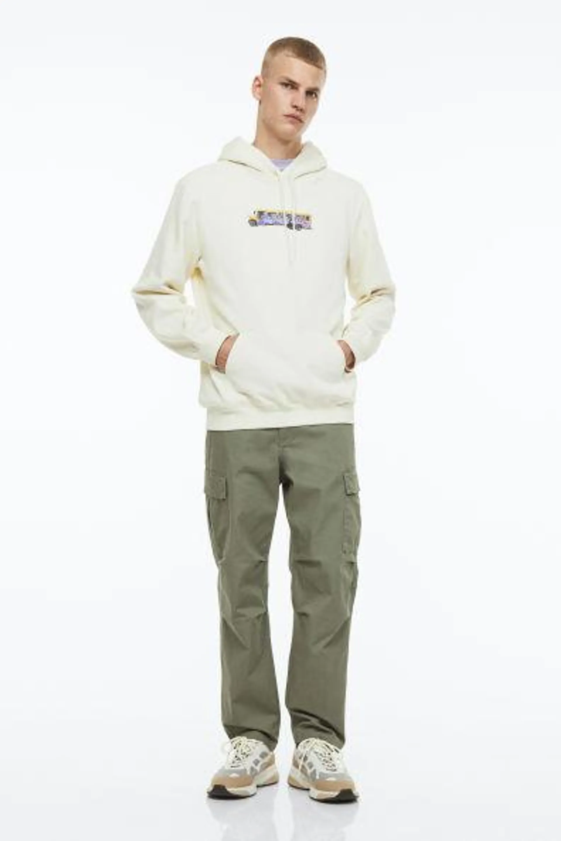 Regular Fit Twill cargo trousers