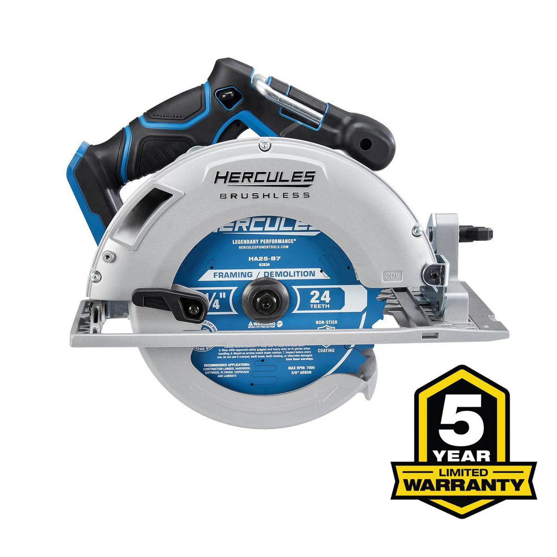 20V Brushless Cordless 7-1/4 in. Circular Saw - Tool Only