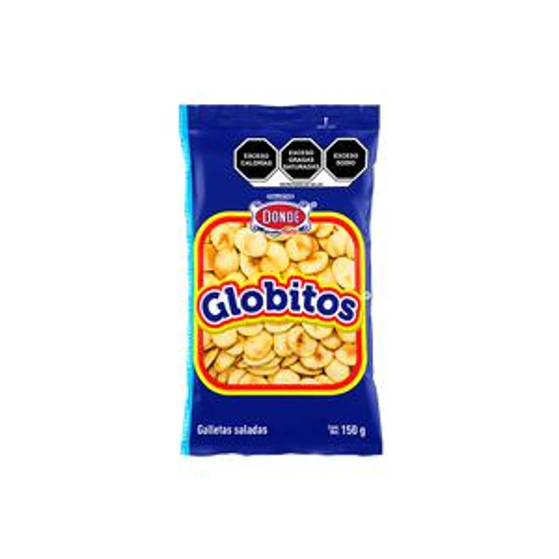 GALLETAS GLOBITOS DONDE PAQUETE 150 GR.