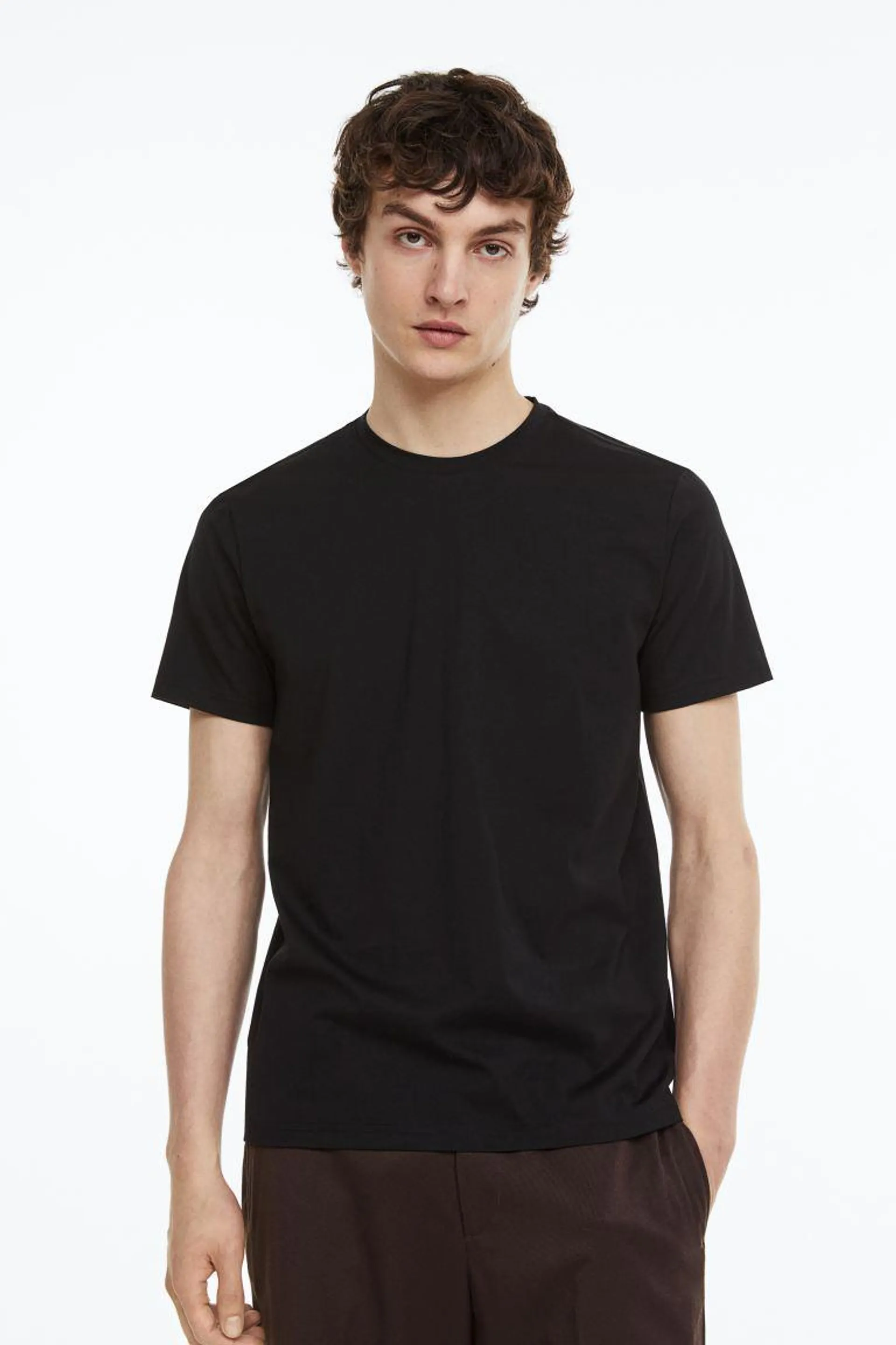 Slim Fit Pima cotton T-shirt