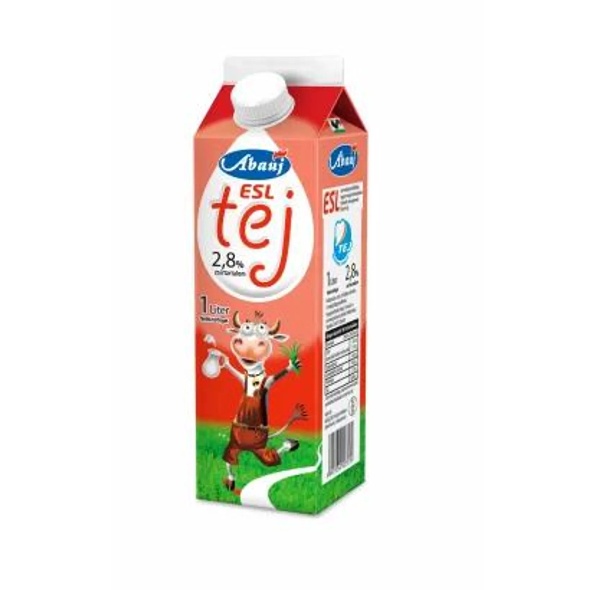 Abaúj boxed milk 1l 2,8%