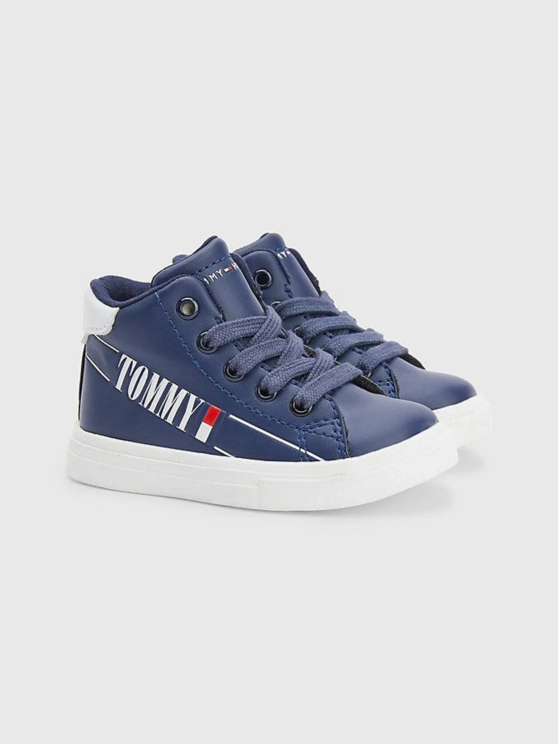 Logo High-Top Trainers