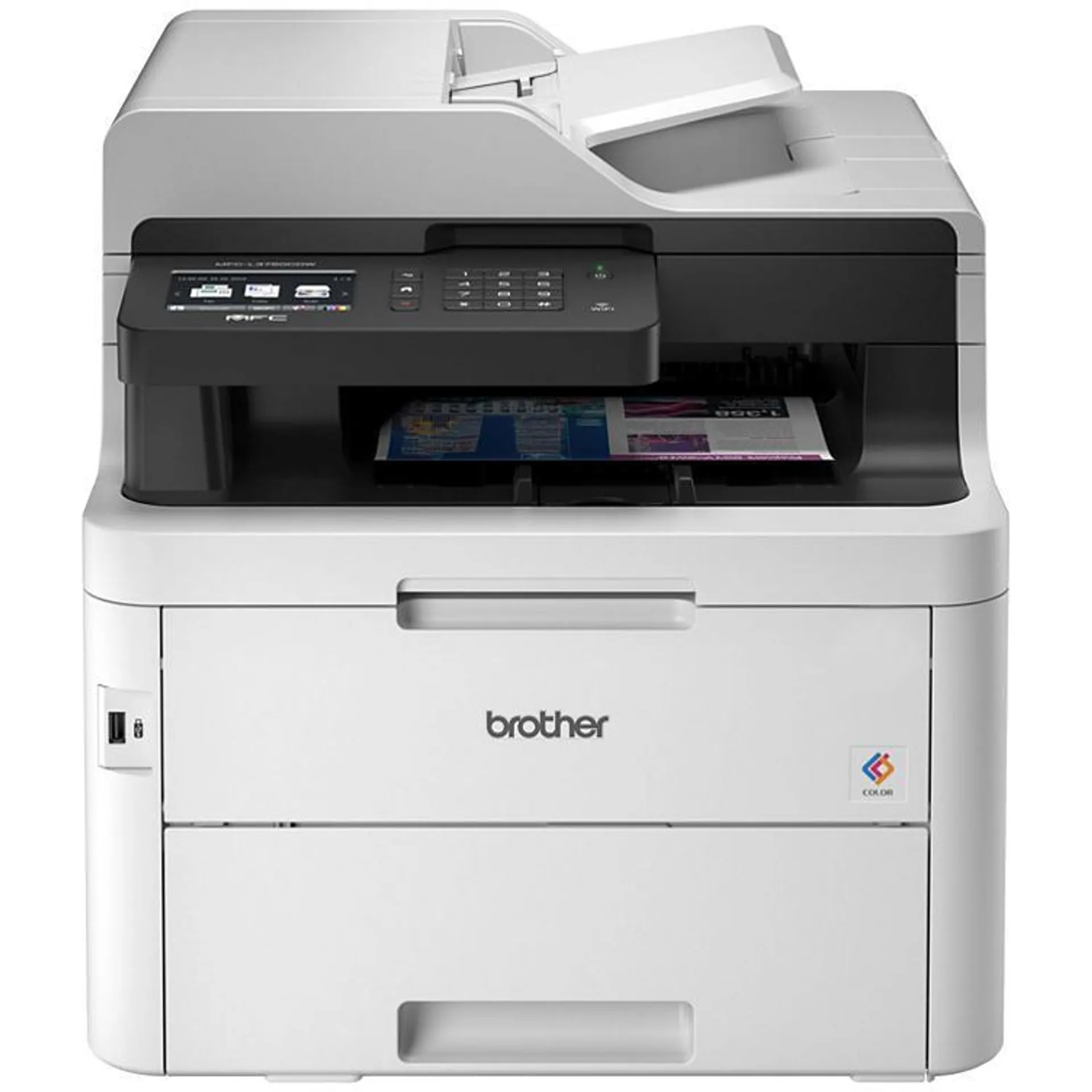 Brother MFC-L3750CDWB Multifunction Color Laser Printer