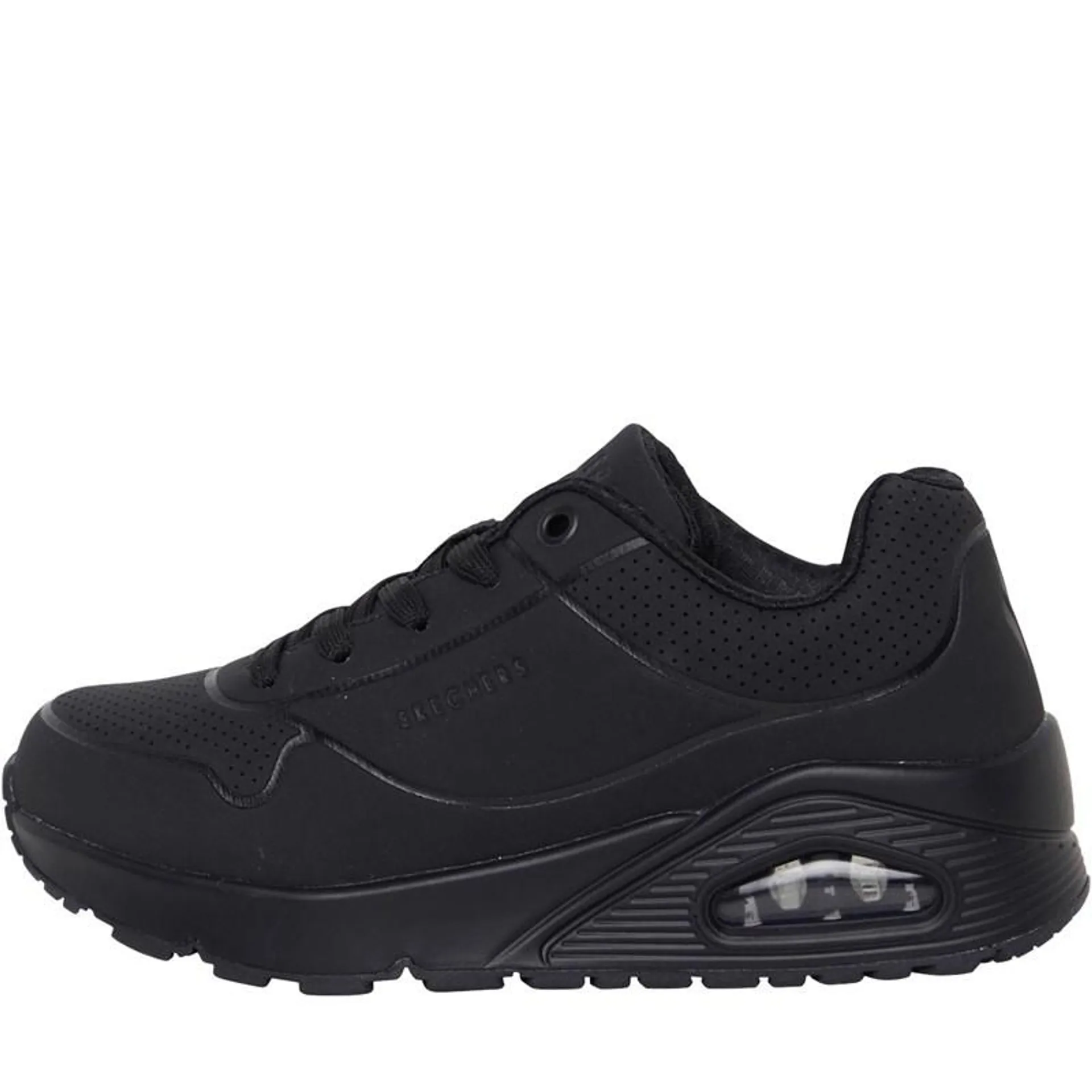 SKECHERS Junior Uno Stand On Air Trainers Black
