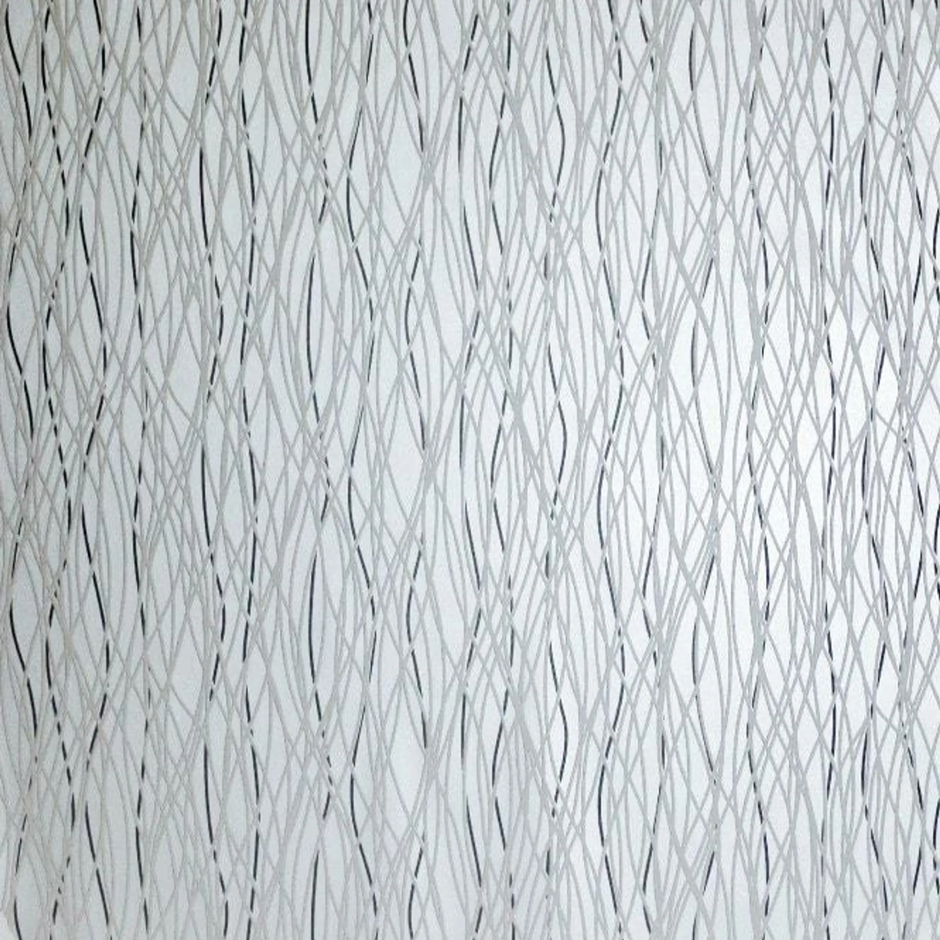 Twist wallpaper in Silver