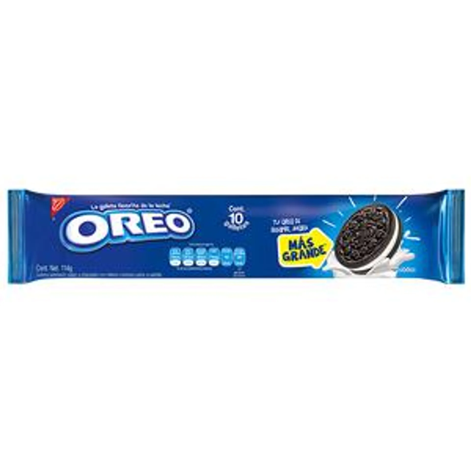 GALLETA OREO SANDWICH CHOCOLATE PAQUETE 114 GR.