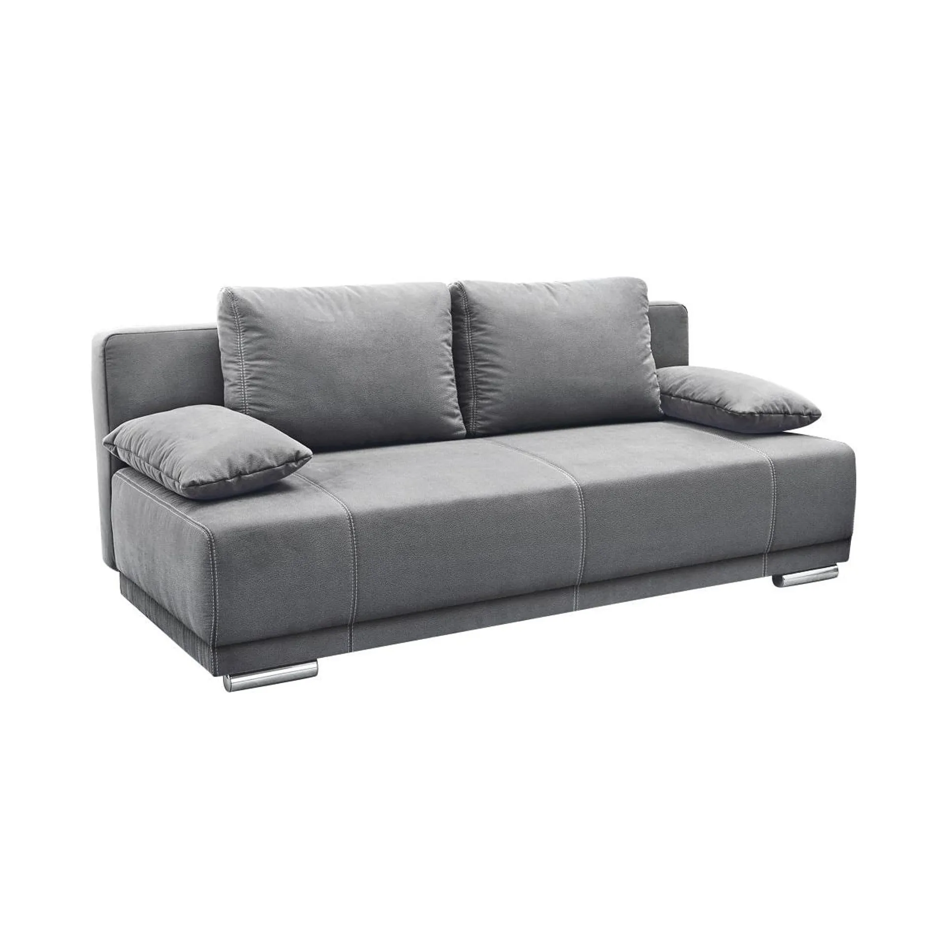 CASAVANTI Schlafsofa JEFF 200 cm grau