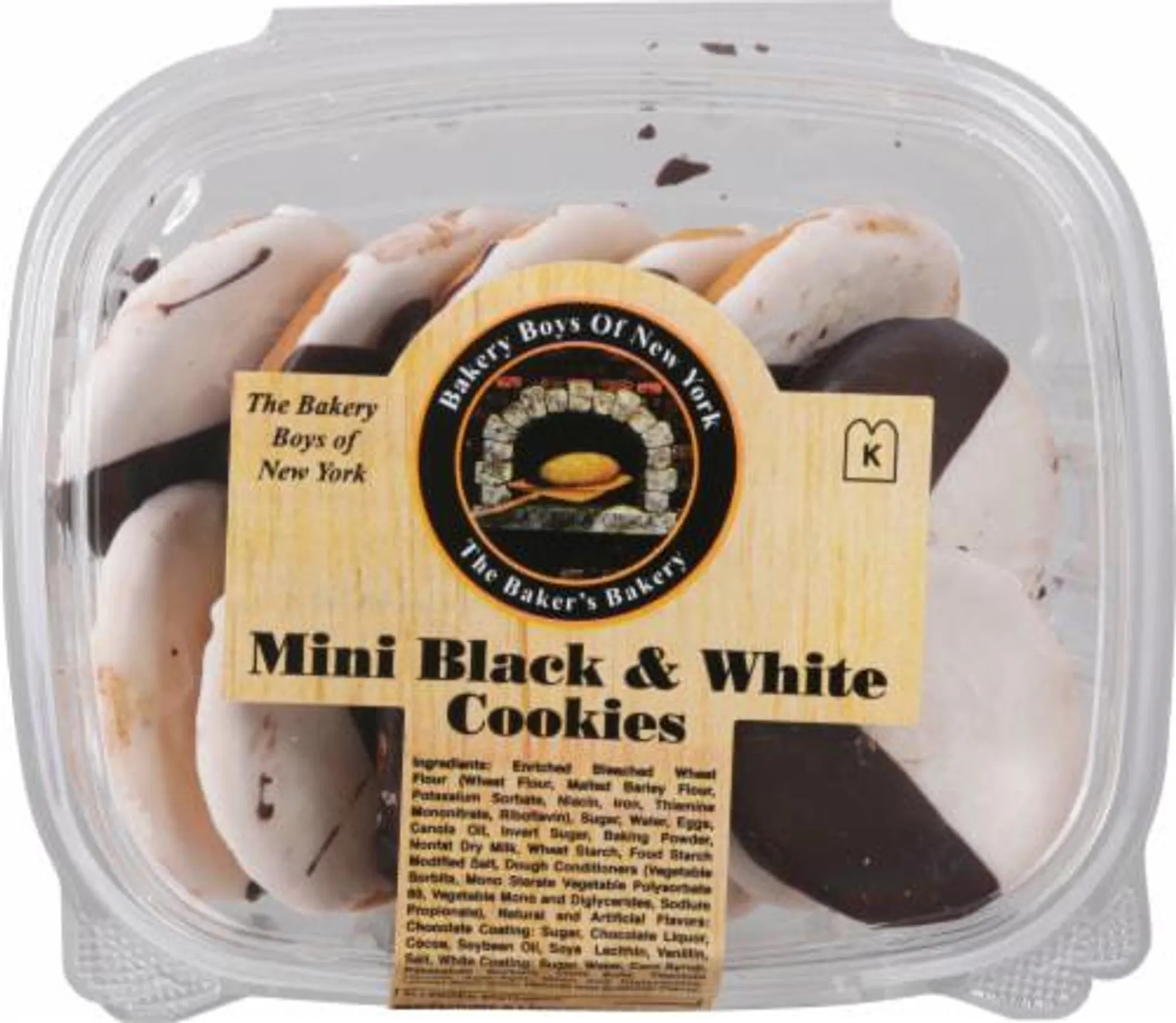 Bakery Boys of New York Black & White Mini Cookies
