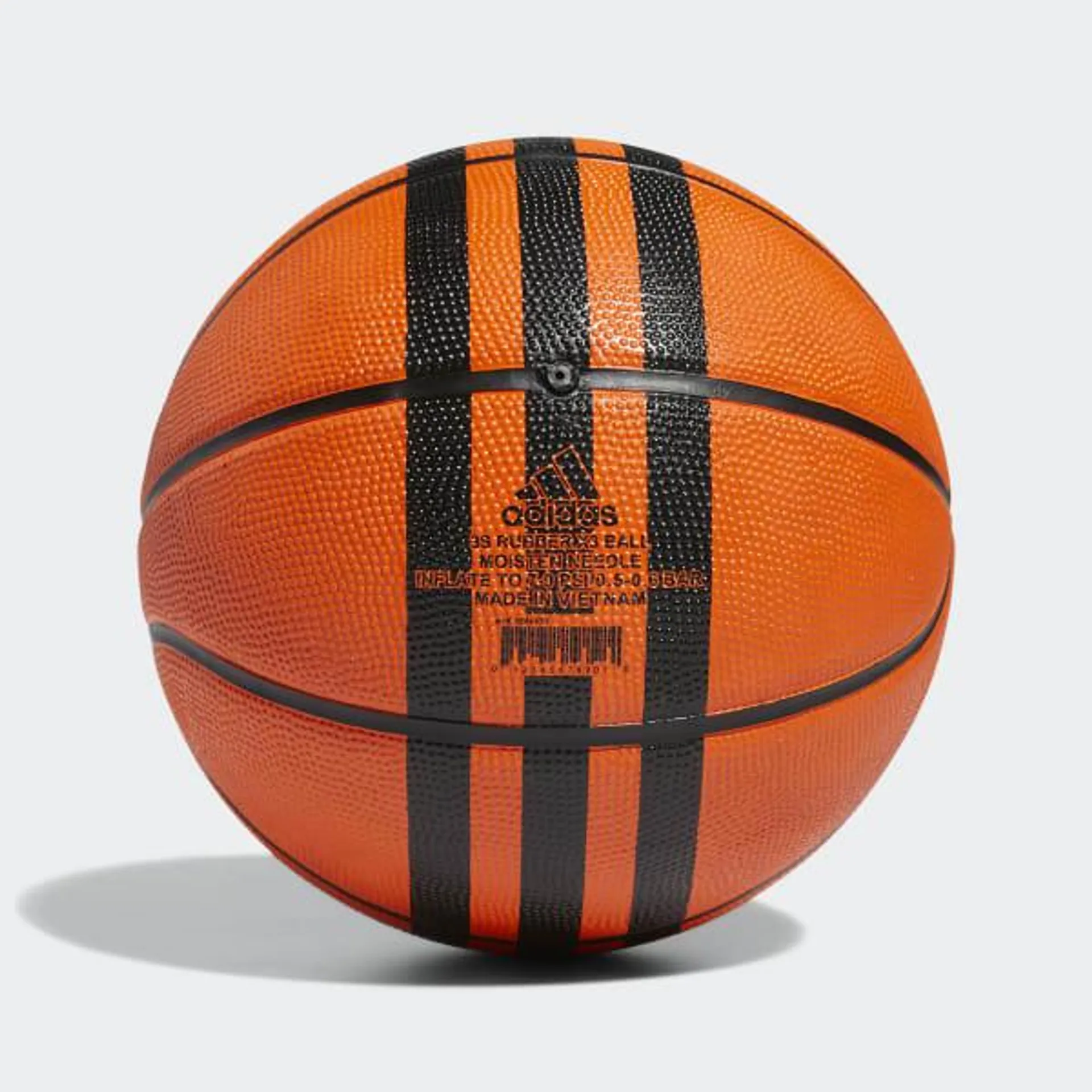 3-Stripes Rubber X3 Basketball