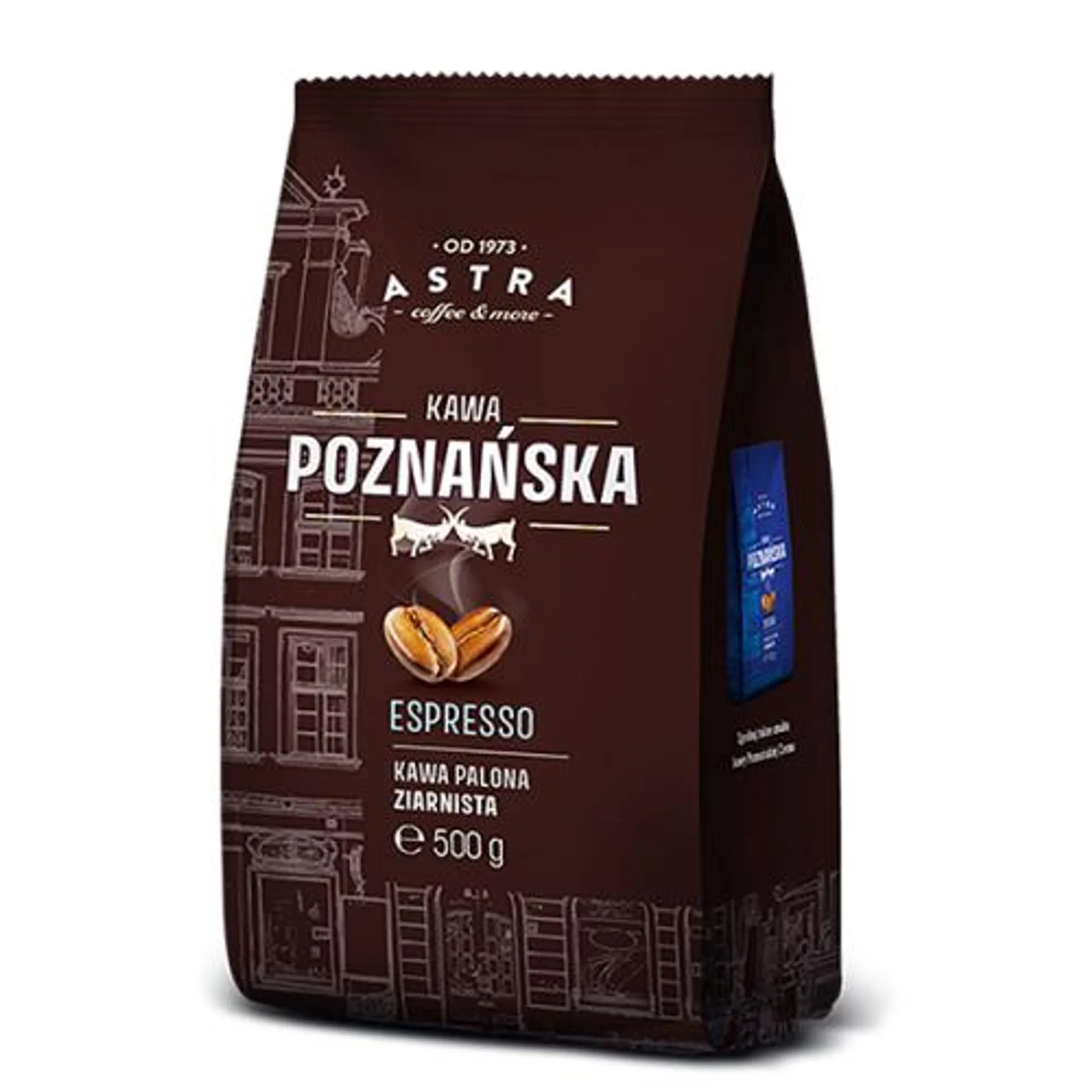 Kawa Astra Poznańska Espresso ziarnista 500g