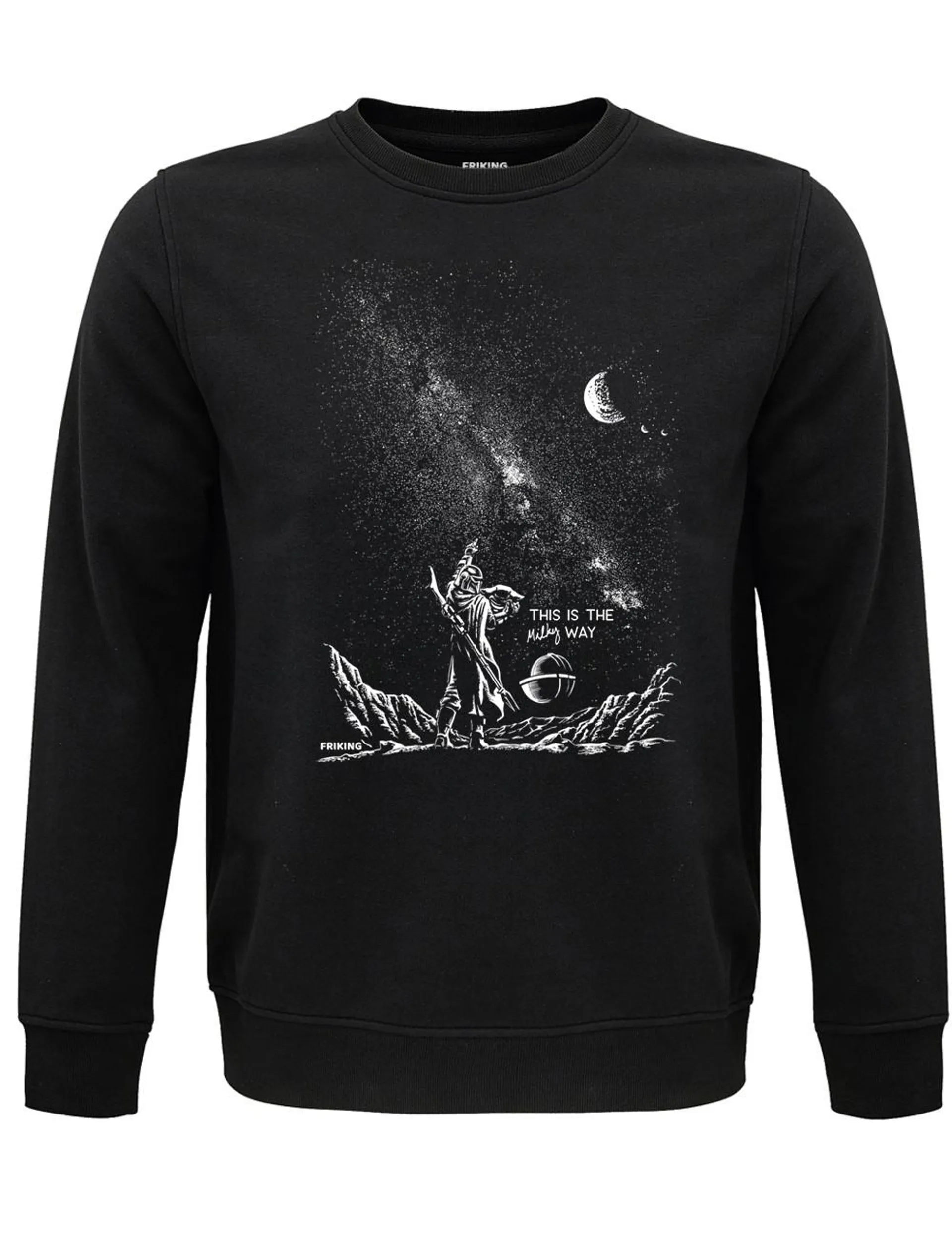 SUDADERA SIN CAPUCHA This is the milky way