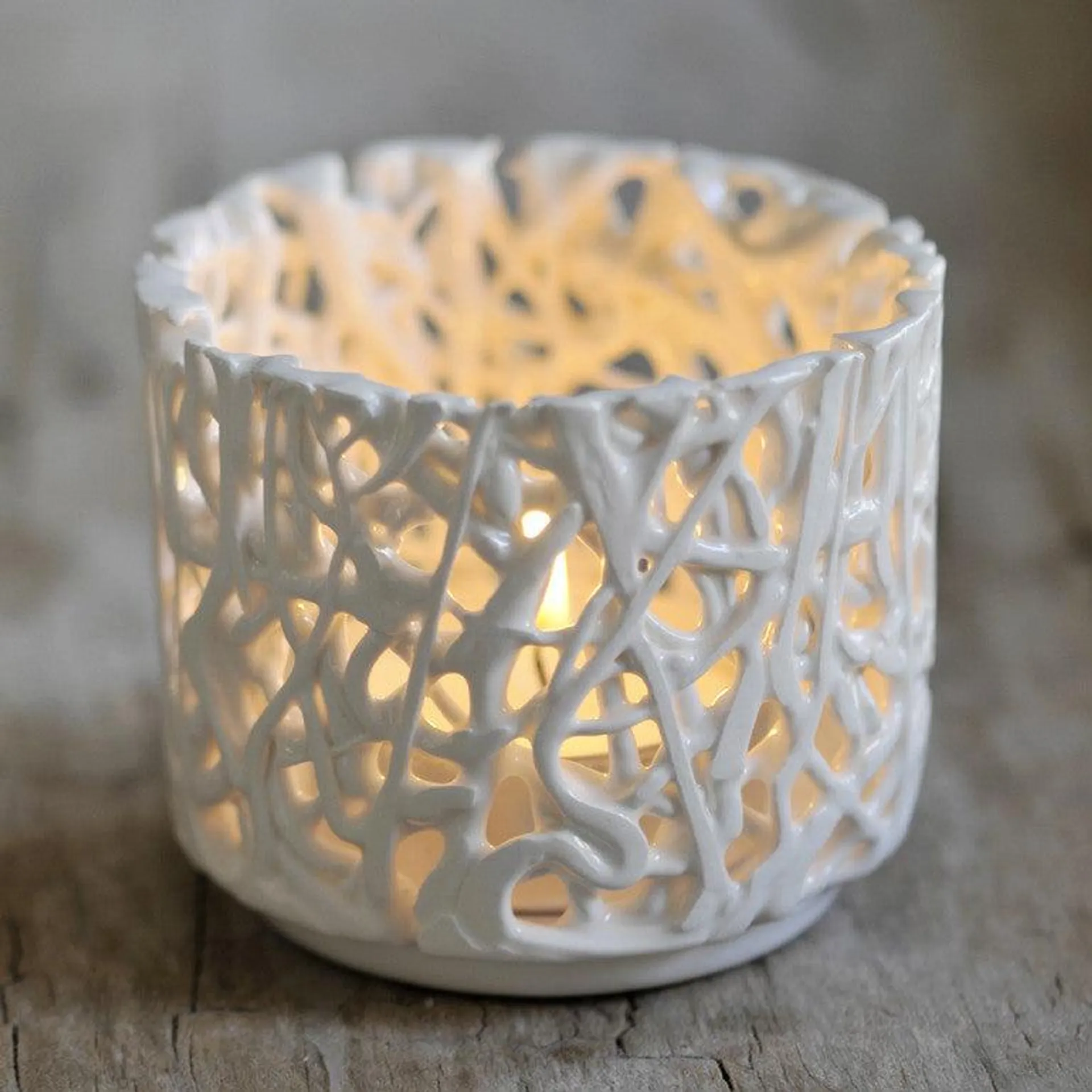 Tangled Web Small Tea Light Holder