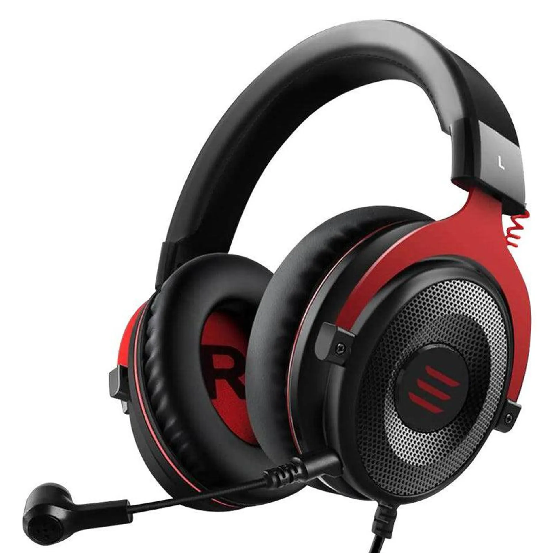 EKSA E900 3D Stereo Sound Over-Ear Wired Gaming Headset - Red | EKSA-E900