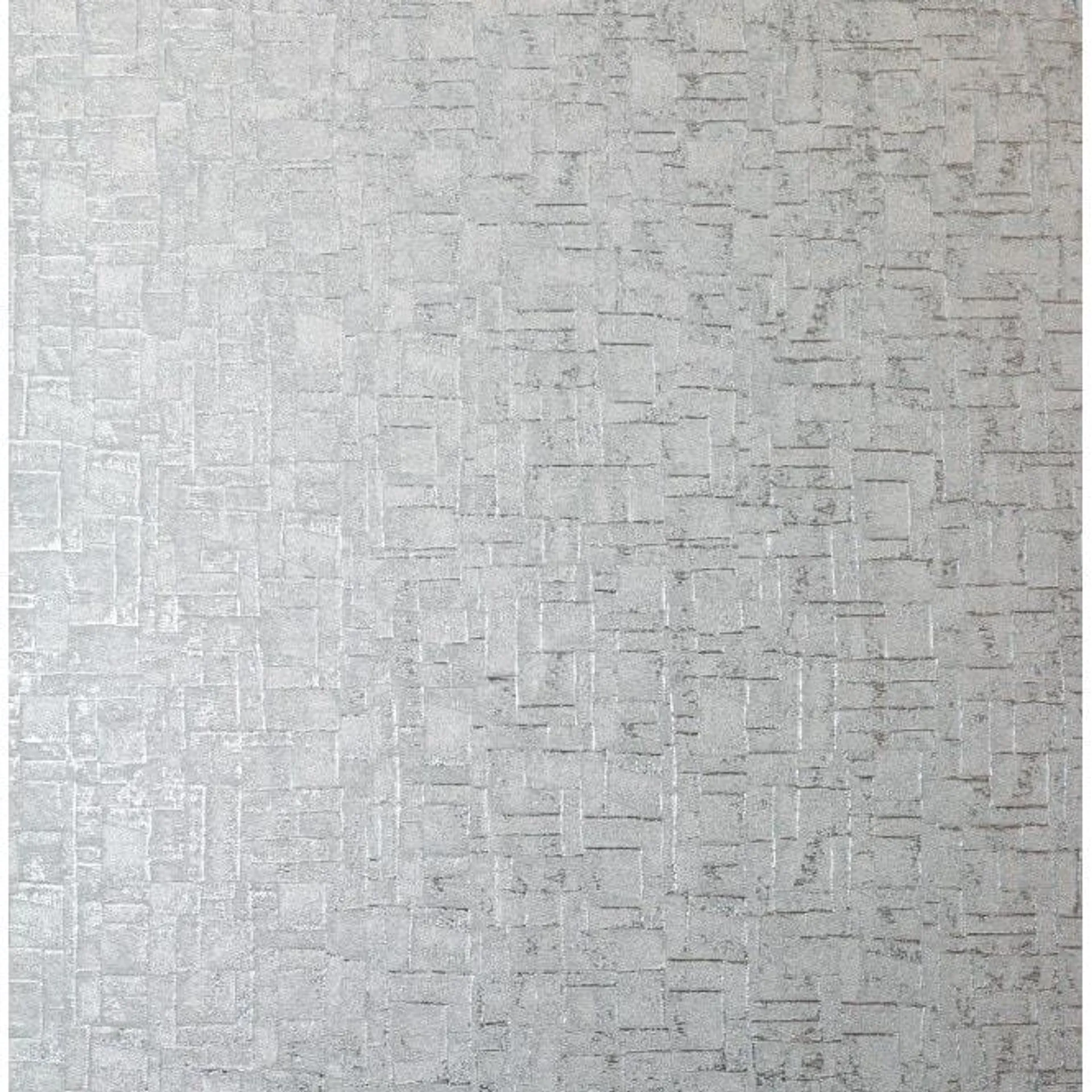 Basalt Texture wallpaper in Silver