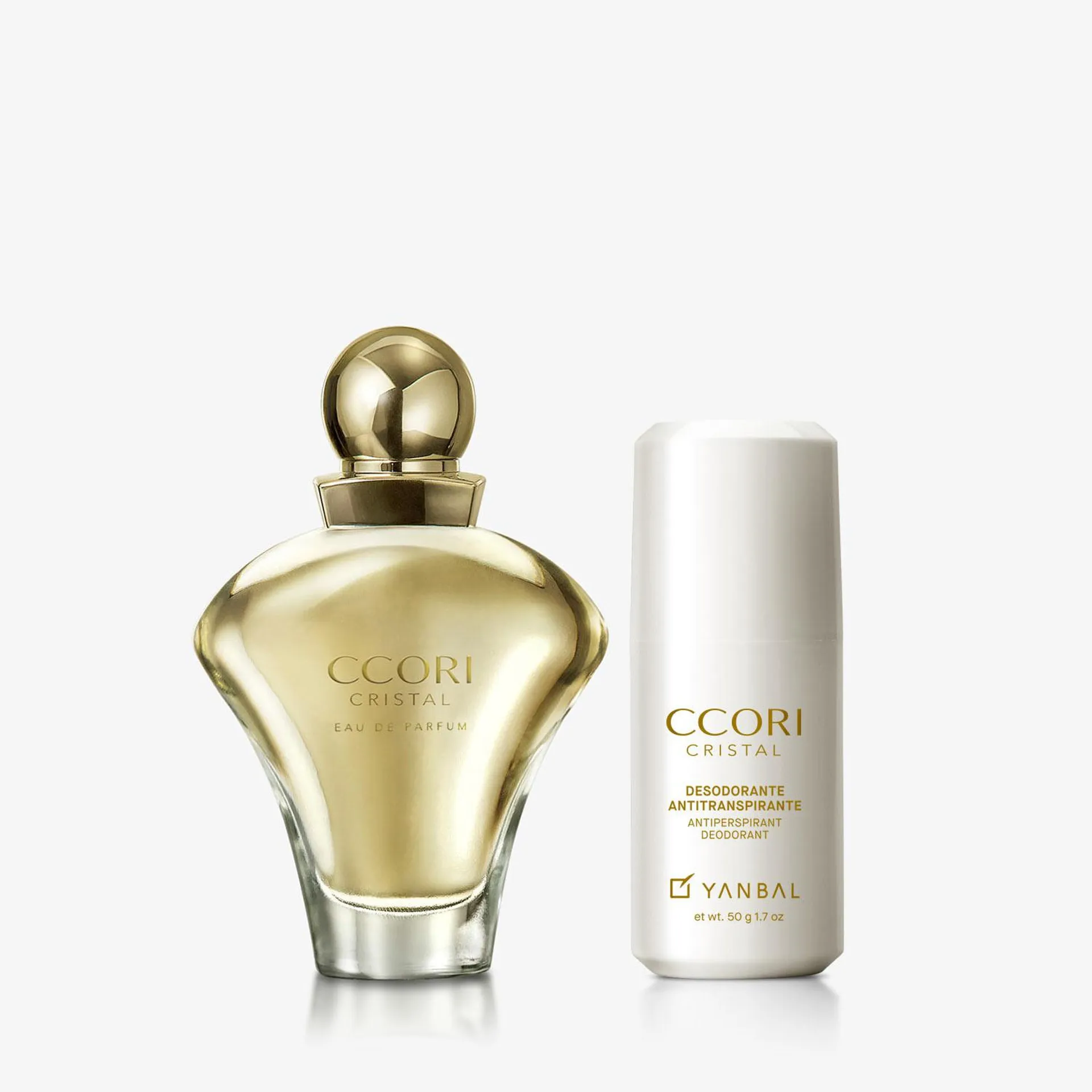Set Ccori Cristal: Eau de Parfum + Desodorante