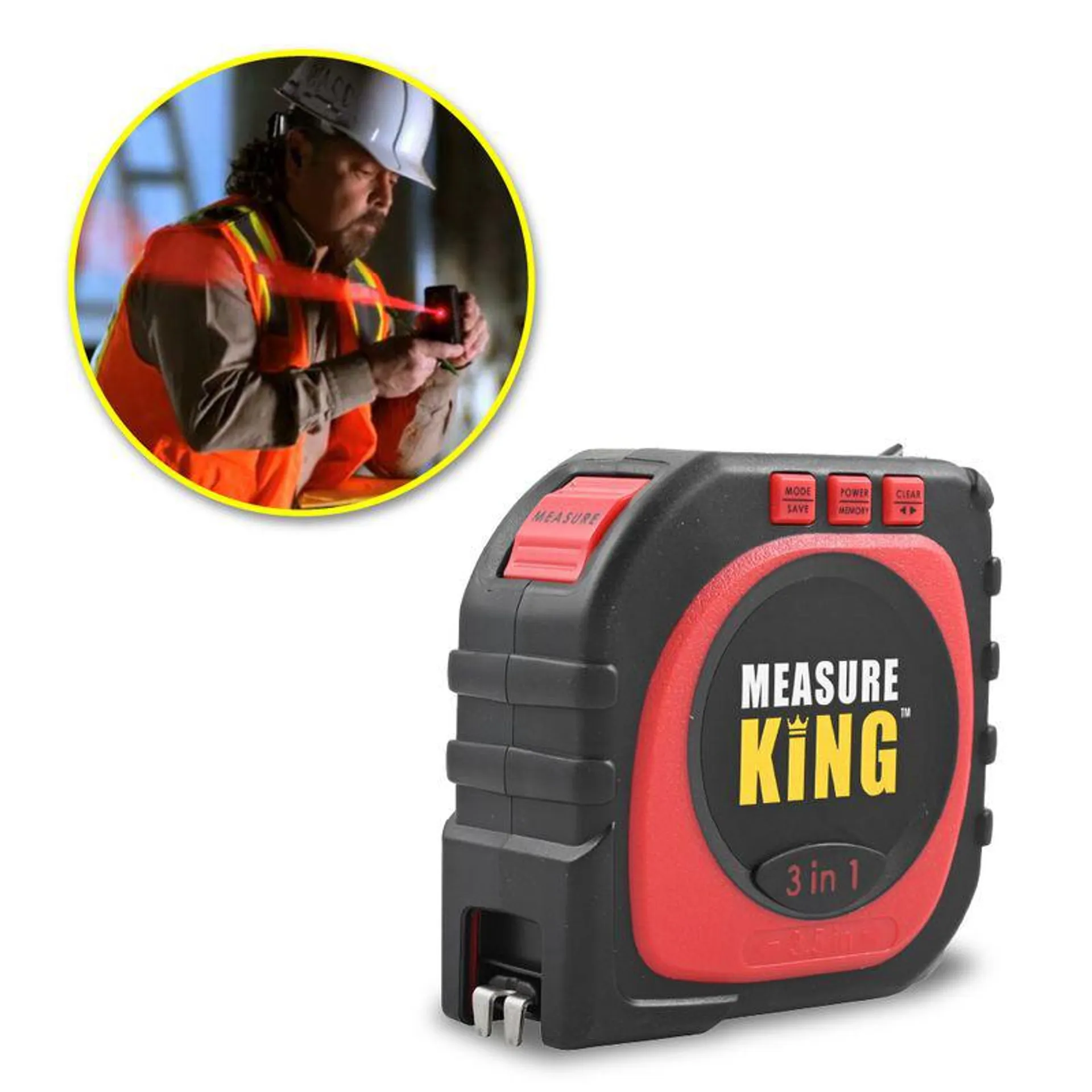 CINTA MÉTRICA DIGITAL MEASURE KING