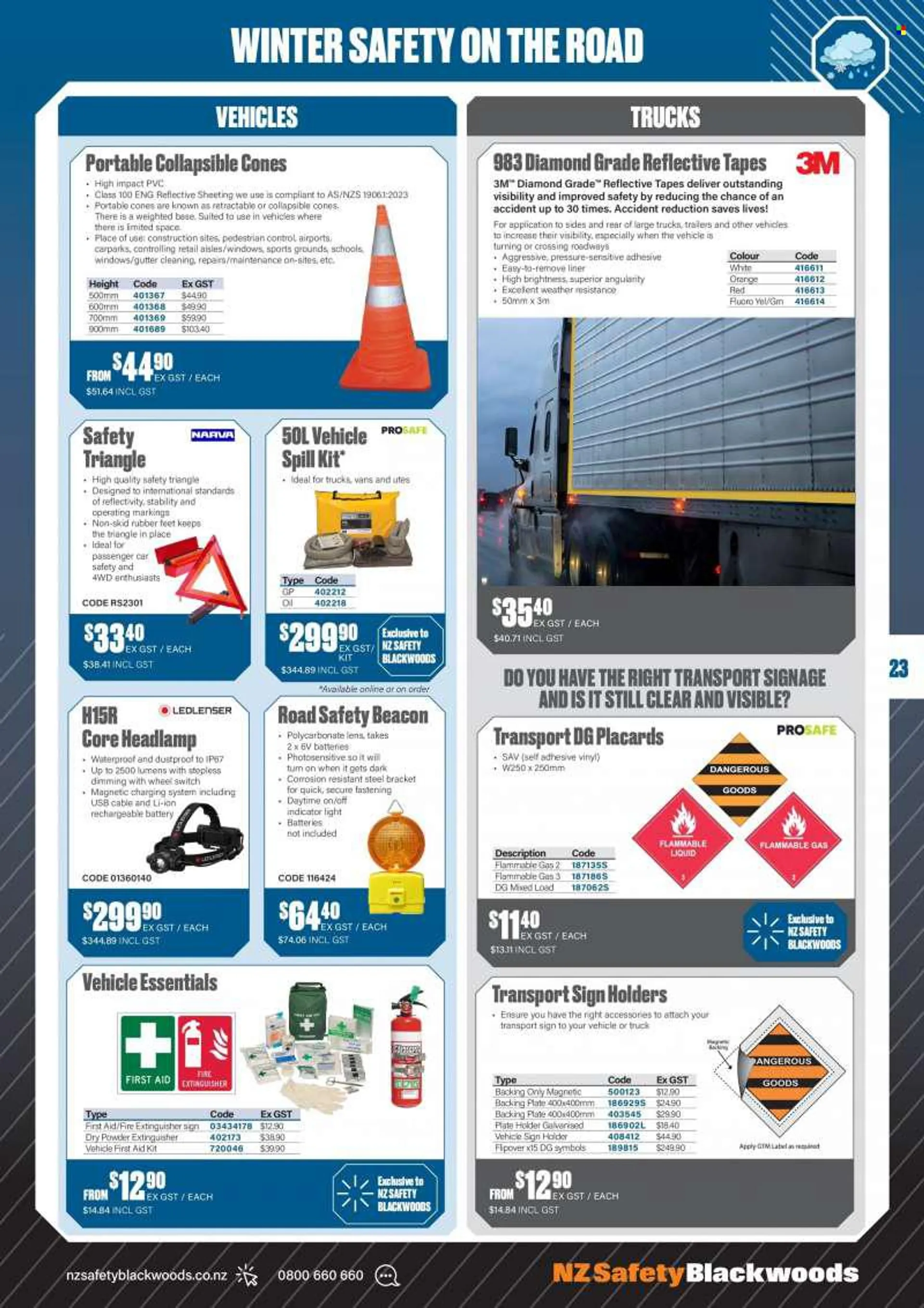 NZ Safety Blackwoods mailer - 01.05.2022 - 31.05.2022. - 1 May 31 May 2022 - Page 23