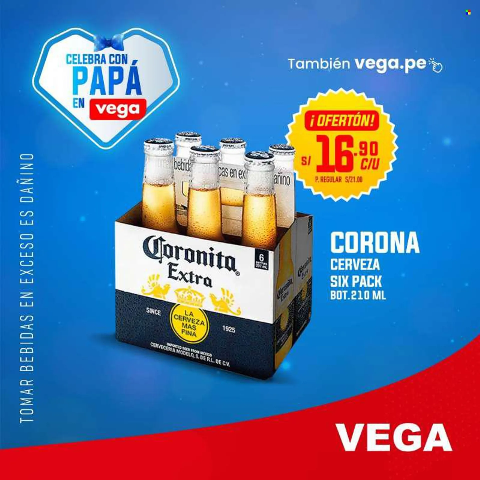 Folleto actual Vega - Ventas - Corona, bebida. Página 2.