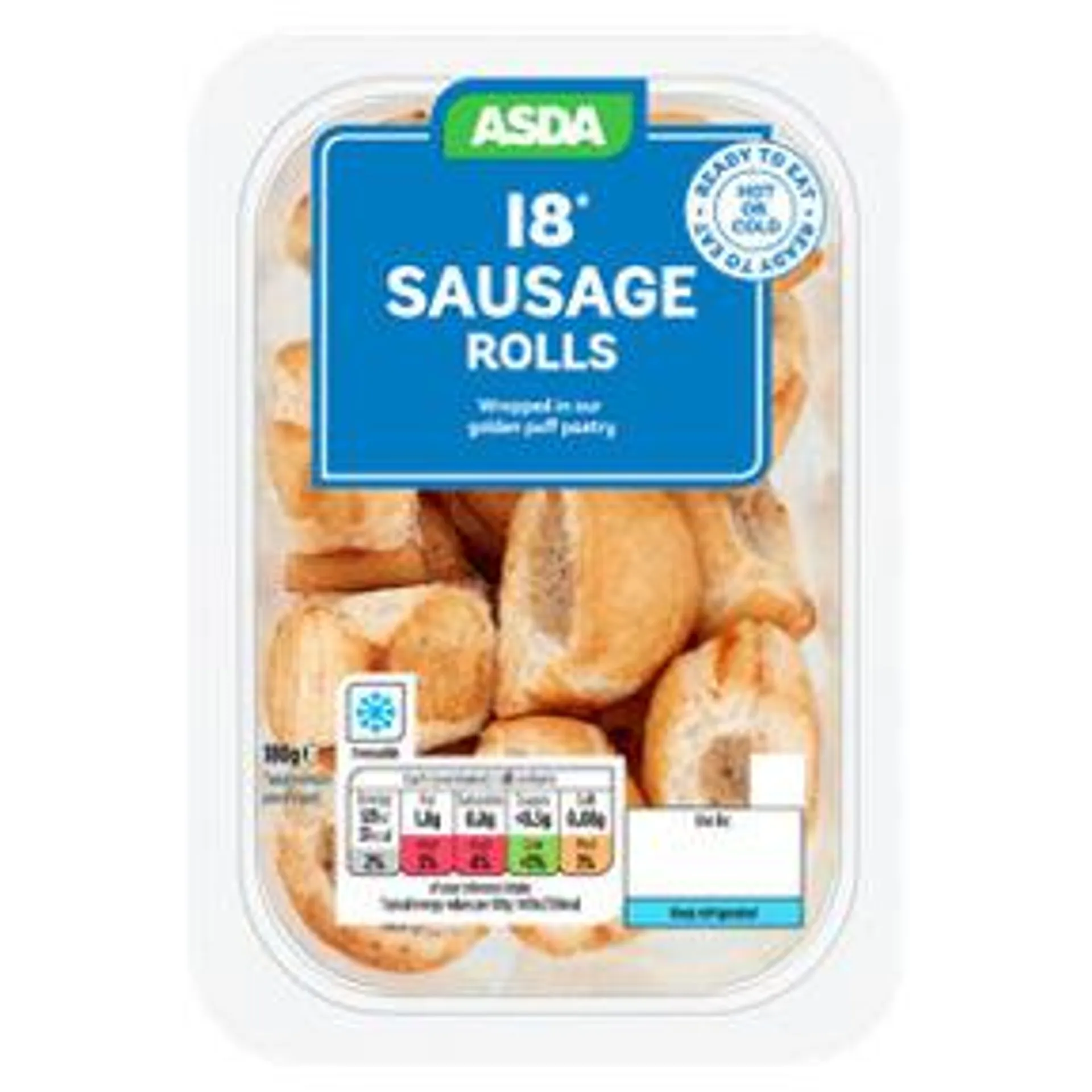 ASDA 18 Pork Sausage Rolls