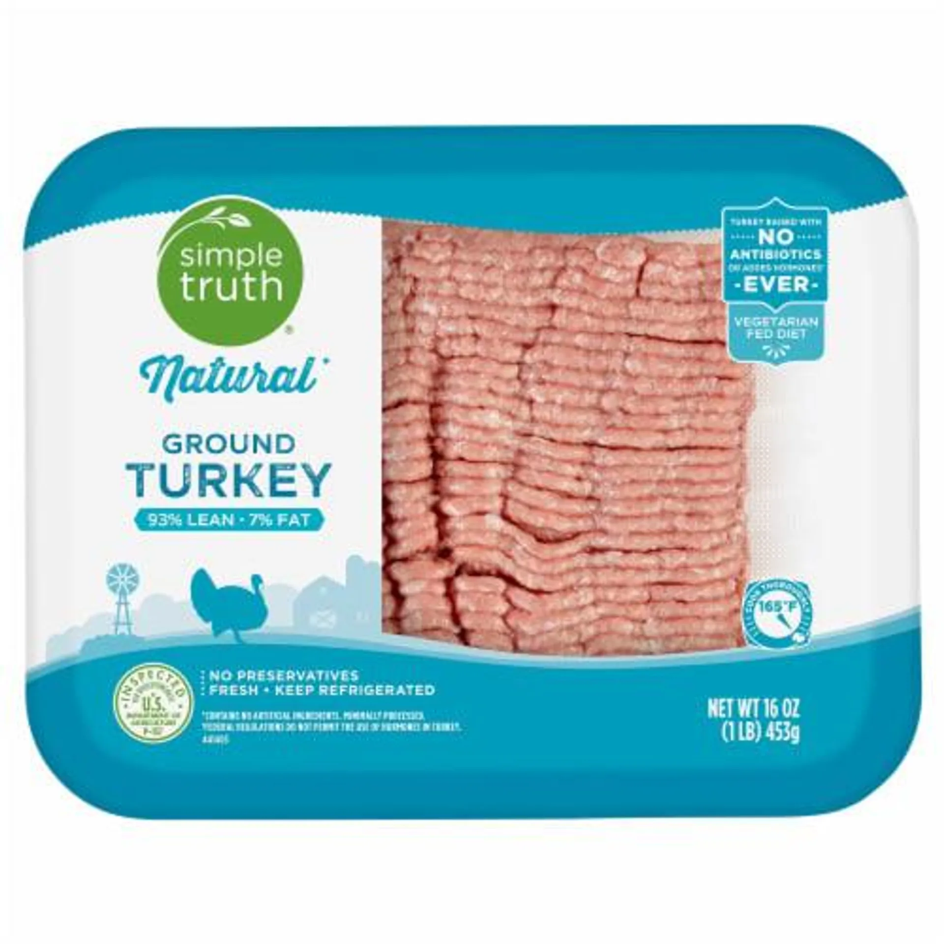Simple Truth™ Natural 93% Lean Ground Turkey