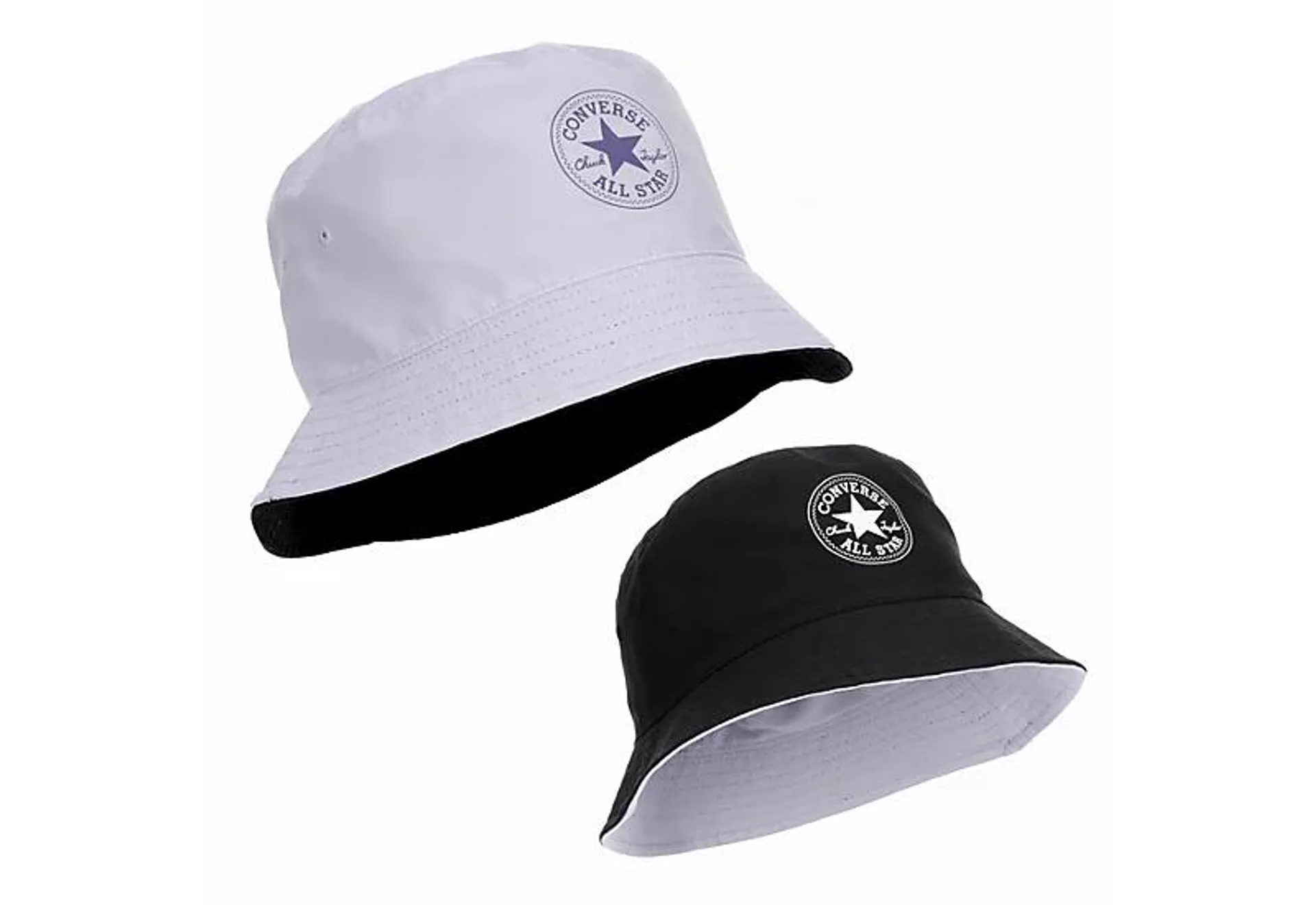 Converse Unisex Patch Logo Reversible Bucket Hat - Lilac