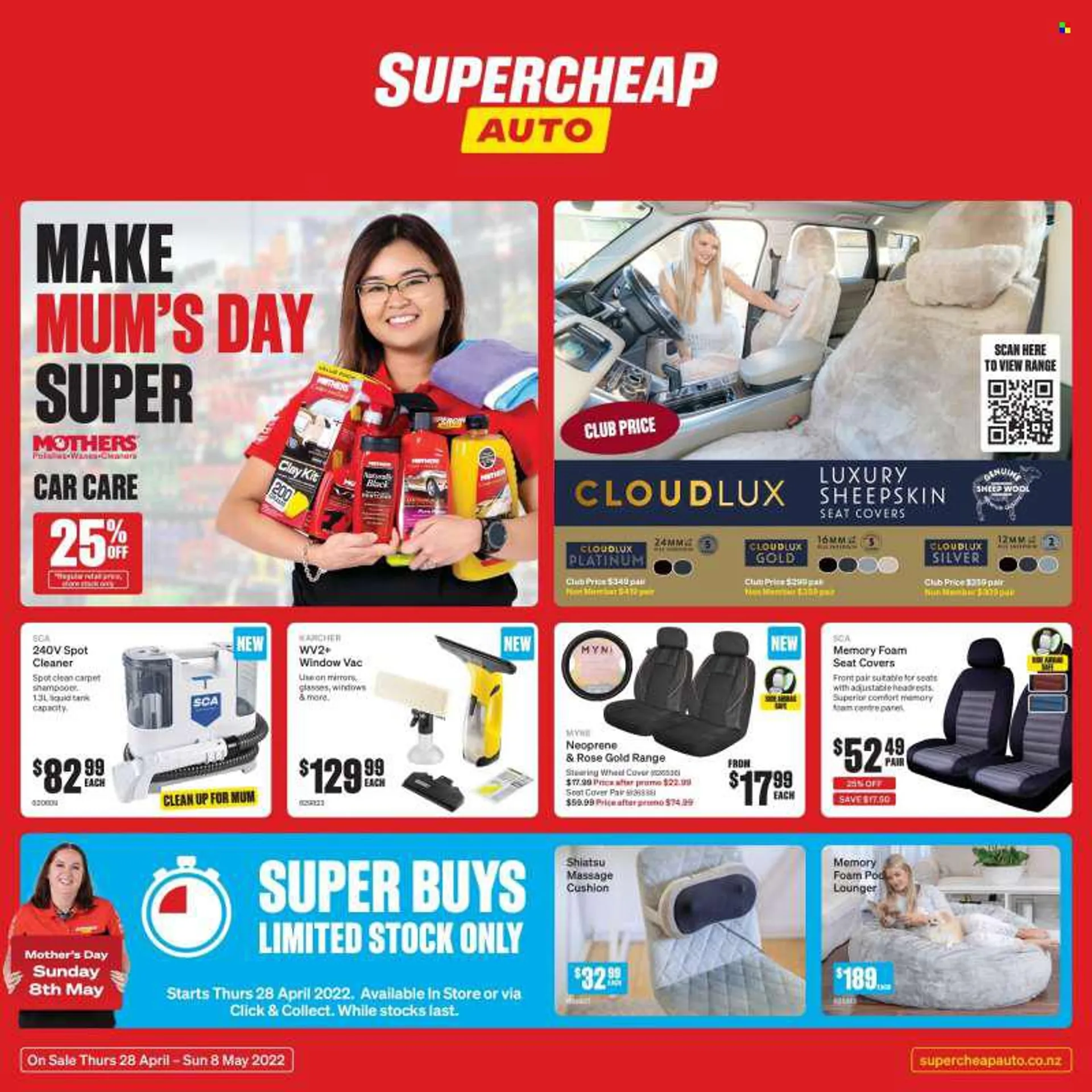 SuperCheap Auto mailer - 28.04.2022 - 08.05.2022. - 28 April 8 May 2022 - Page 1