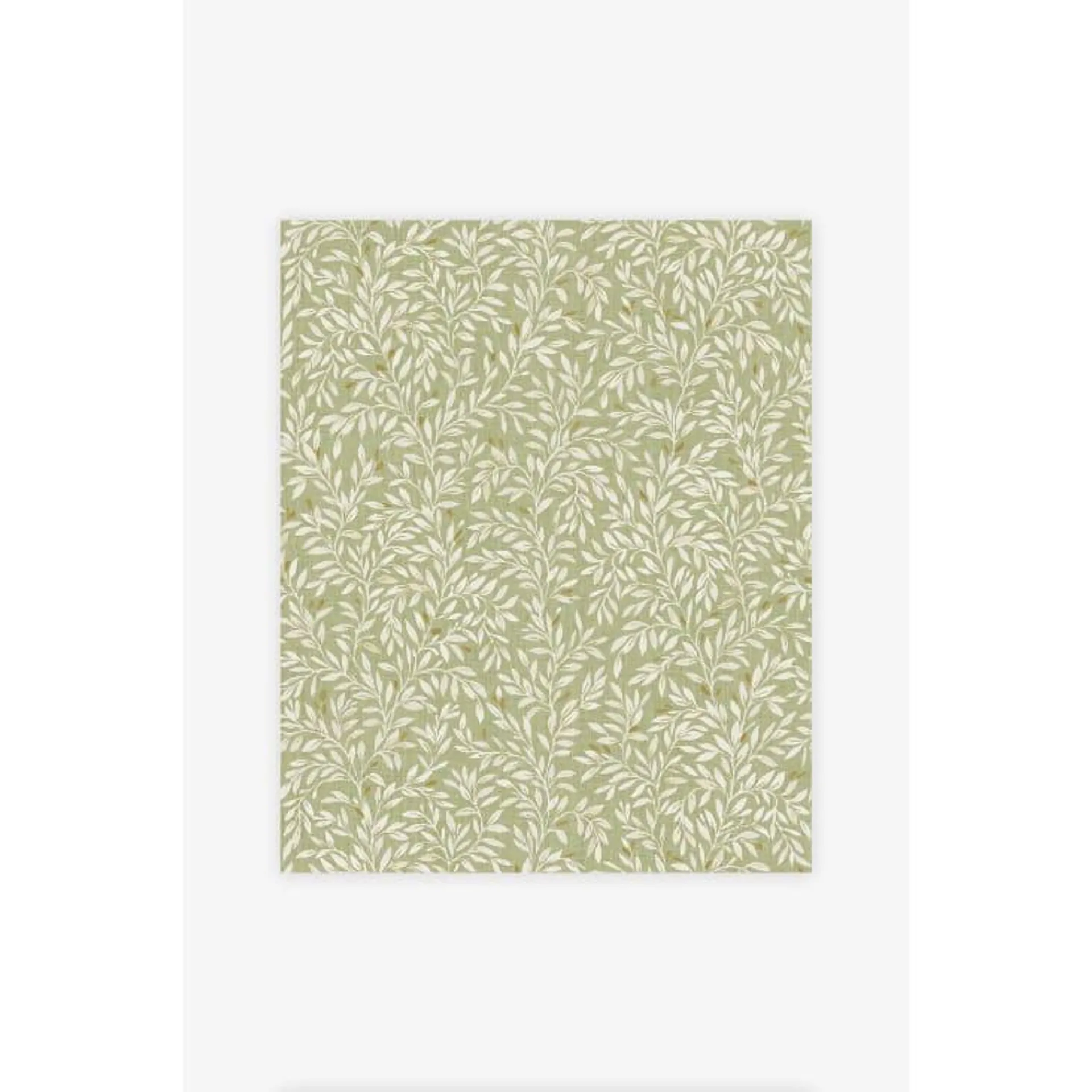 carta da parati Ditsy leaf green 1005x52cm