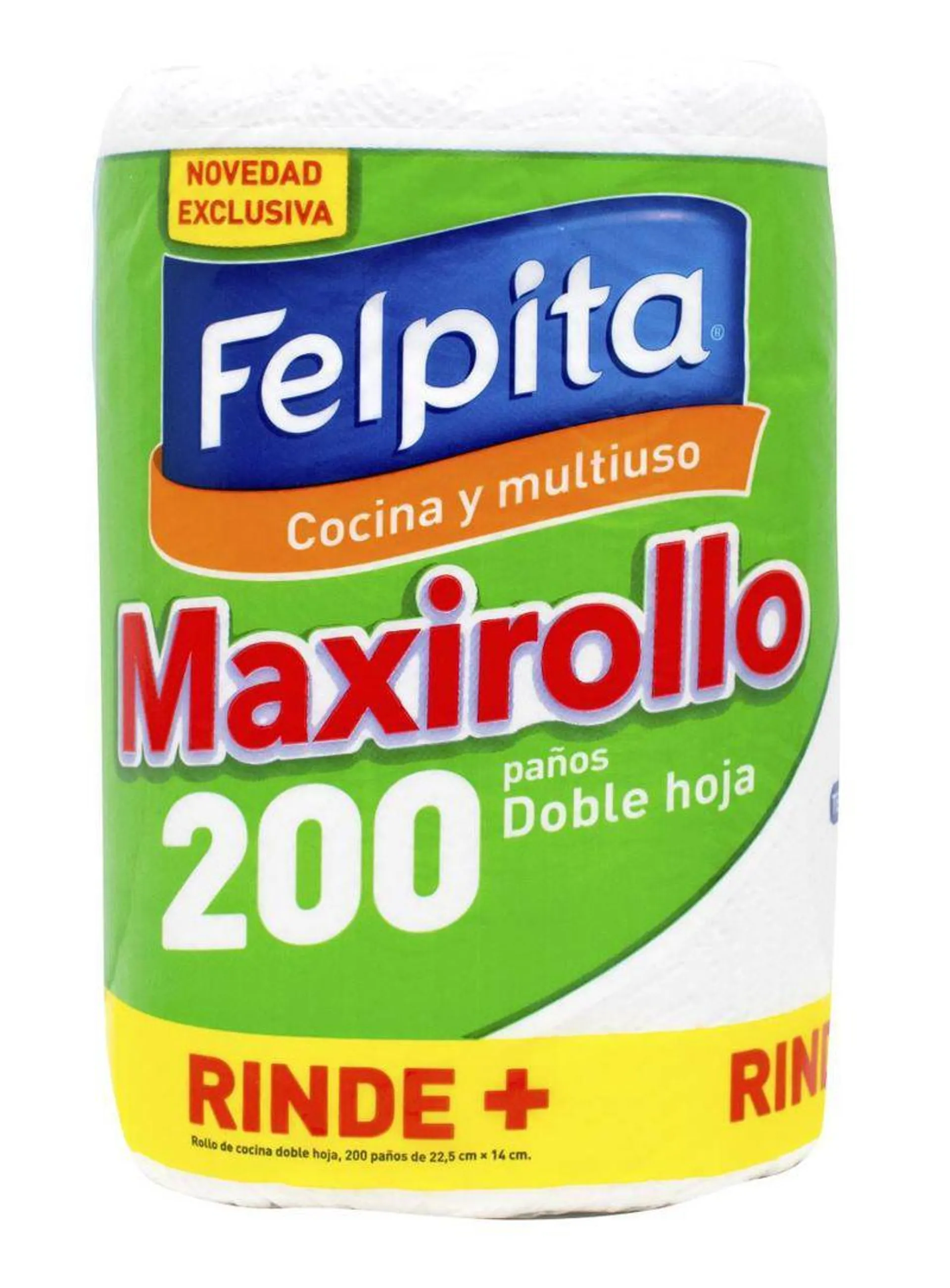 Rollos de Cocina Felpita Blanco 200 Paños