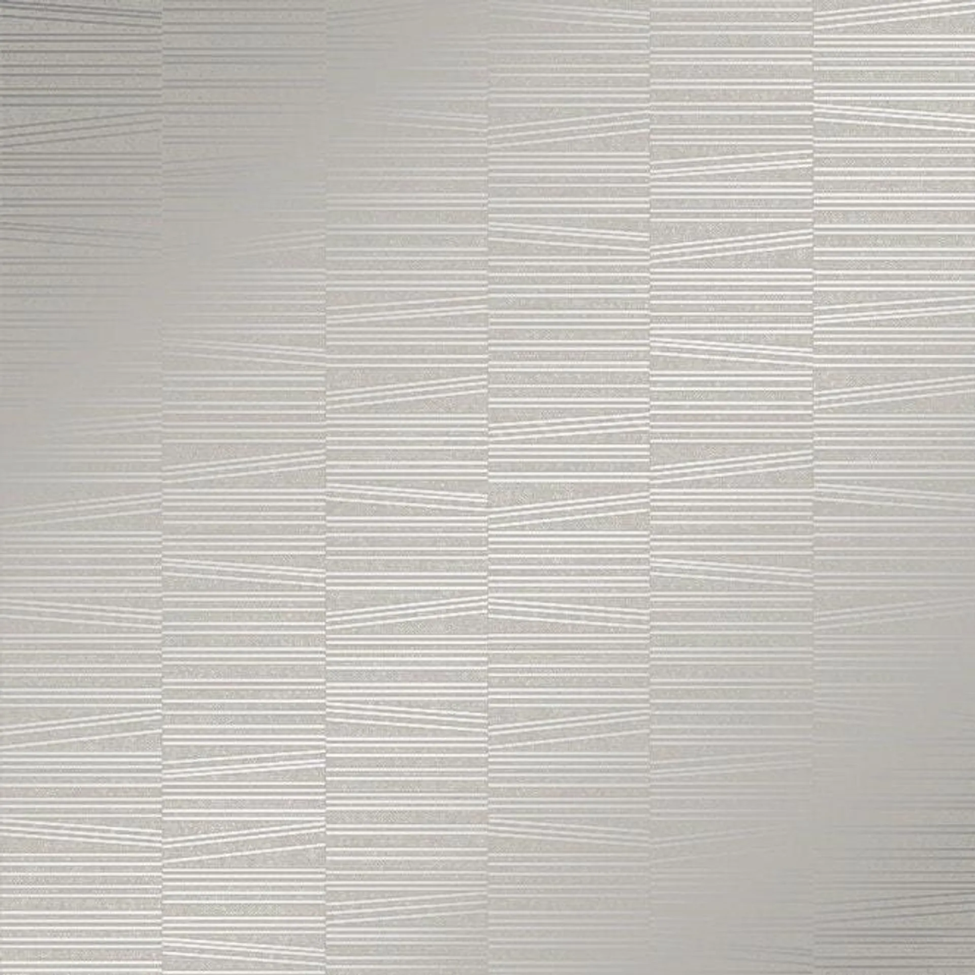 Felix Stripe Metallic wallpaper in grey & silver