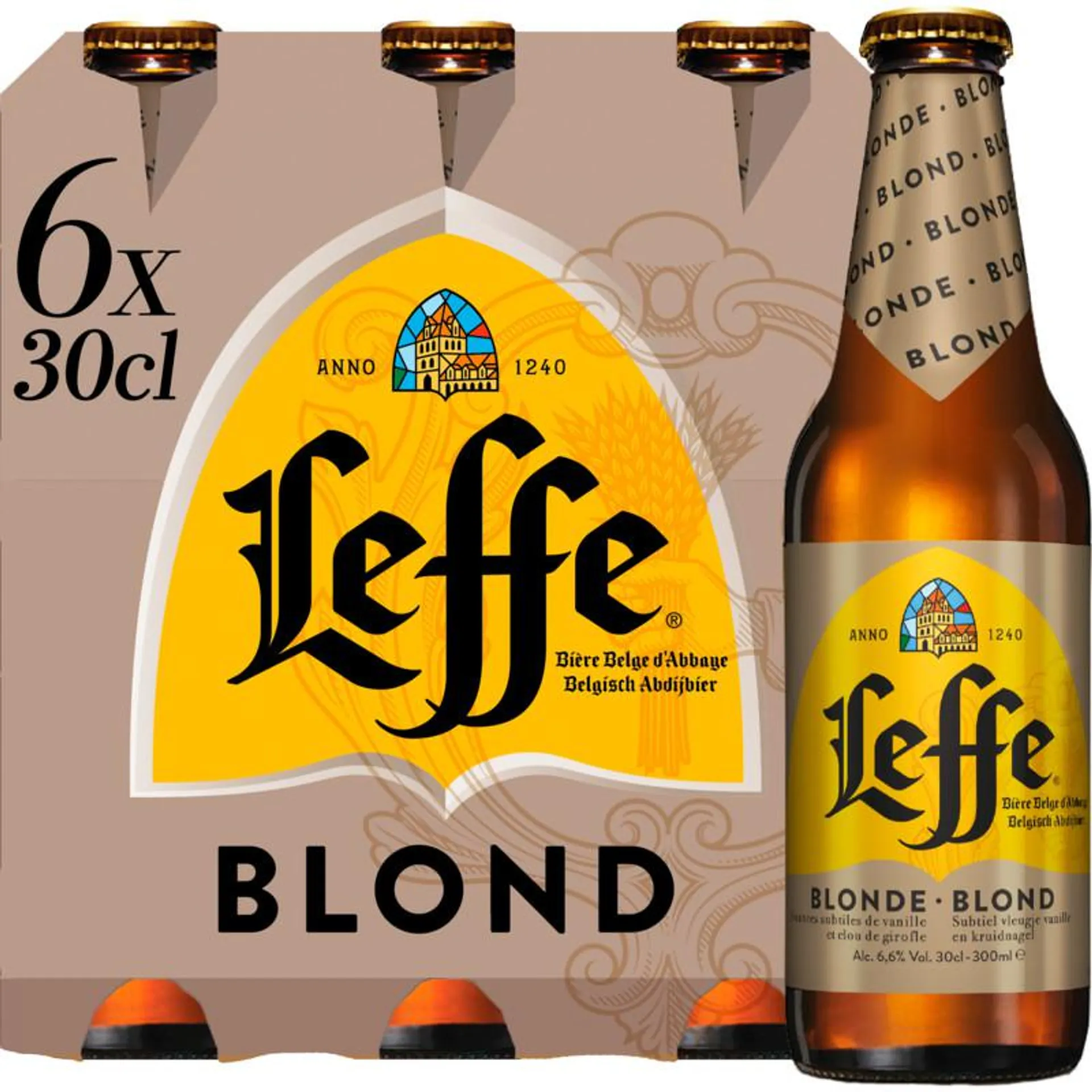 Leffe Blond abdijbier 6-pack