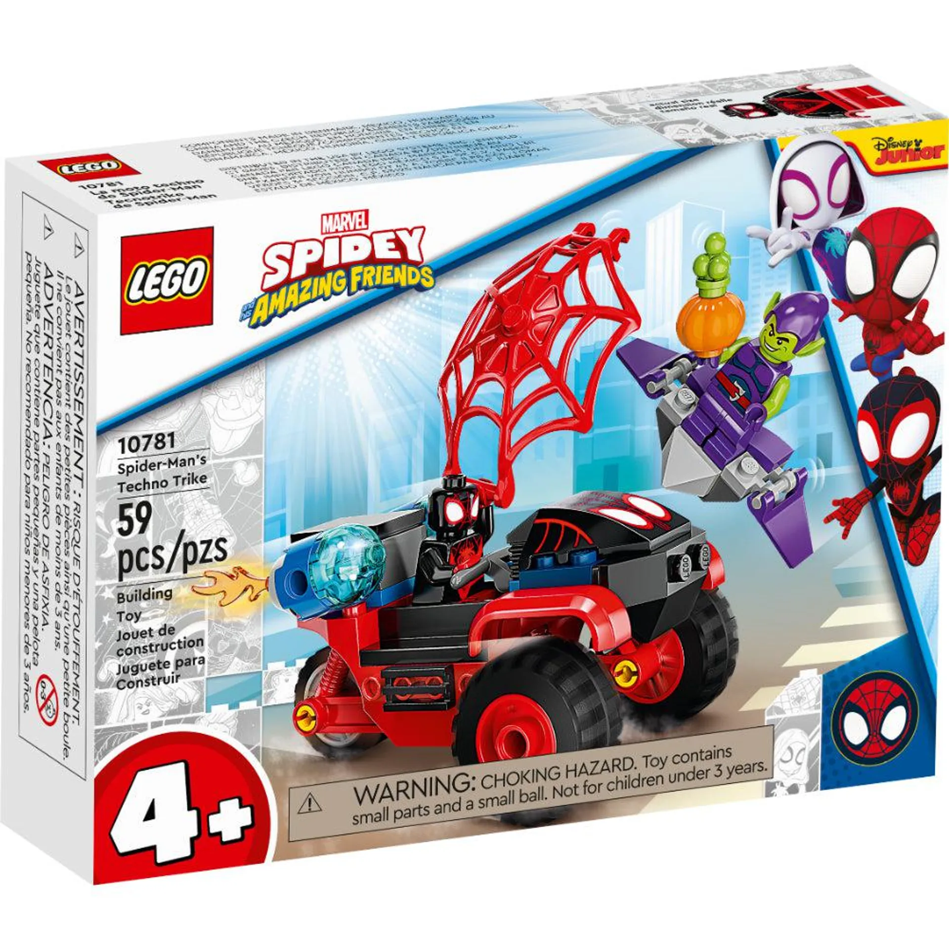 LEGO® Marvel Miles Morales: Tecnotrike De Spider-Man